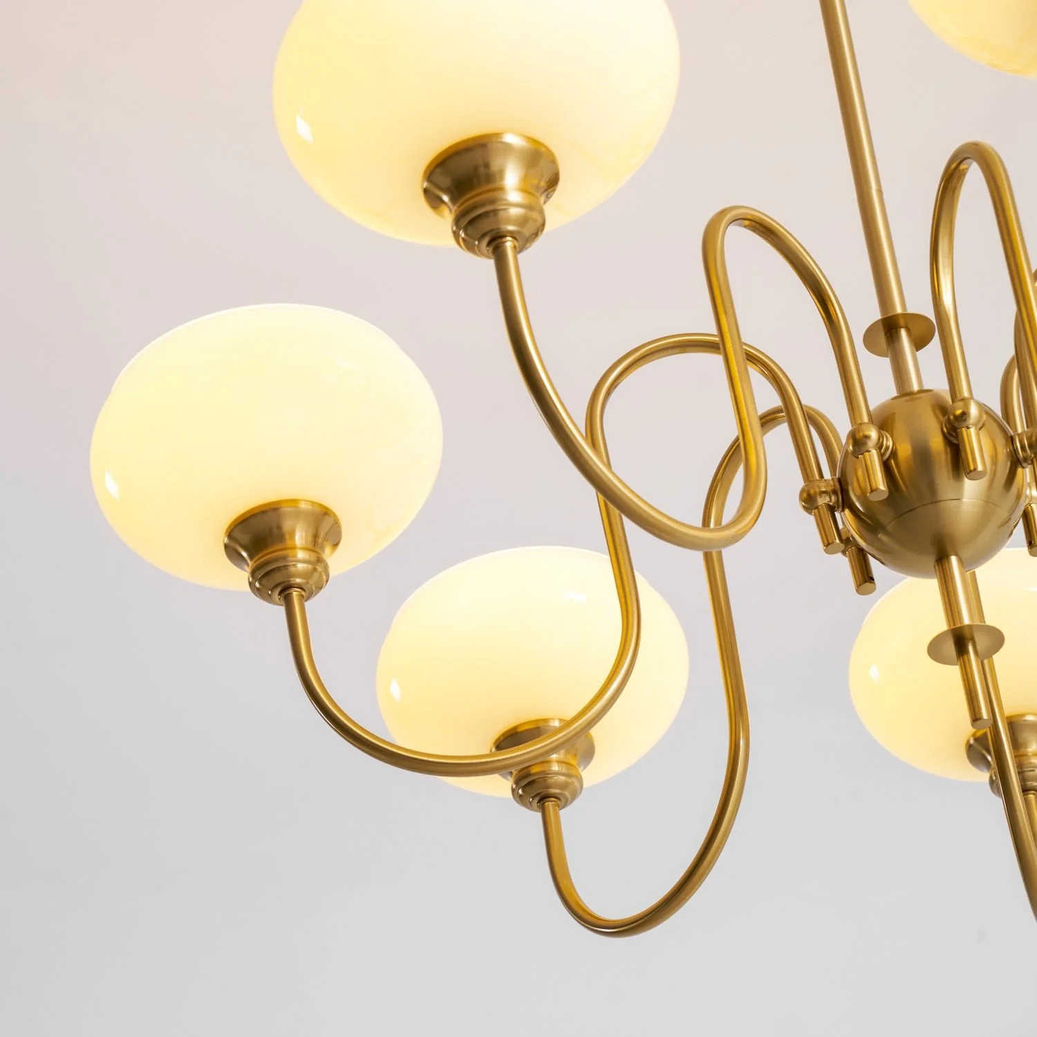 Creamy Persimmon Chandelier - Image 62