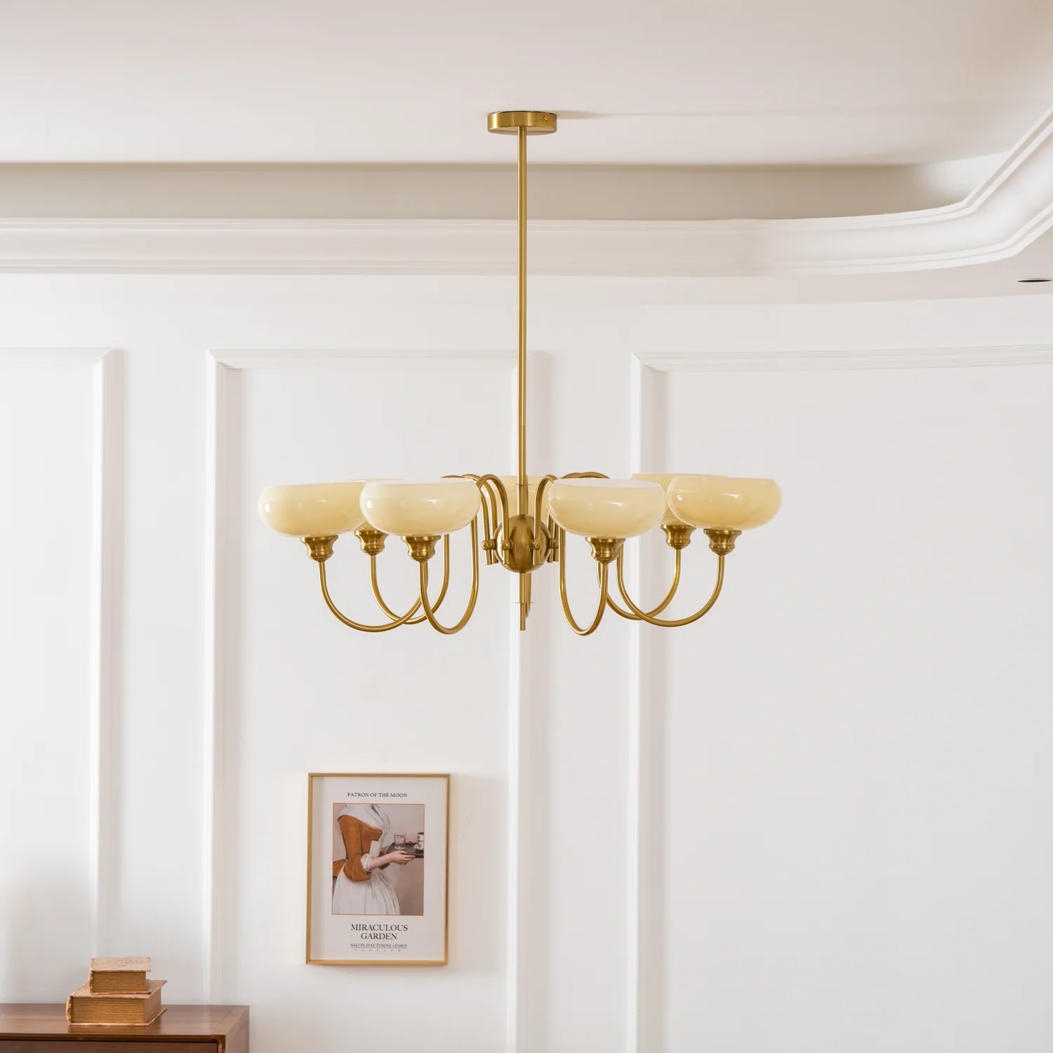 Creamy Persimmon Chandelier - Image 70