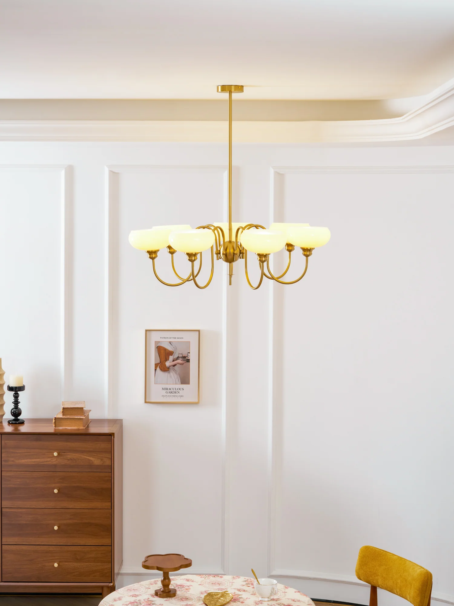 Creamy Persimmon Chandelier - Image 71