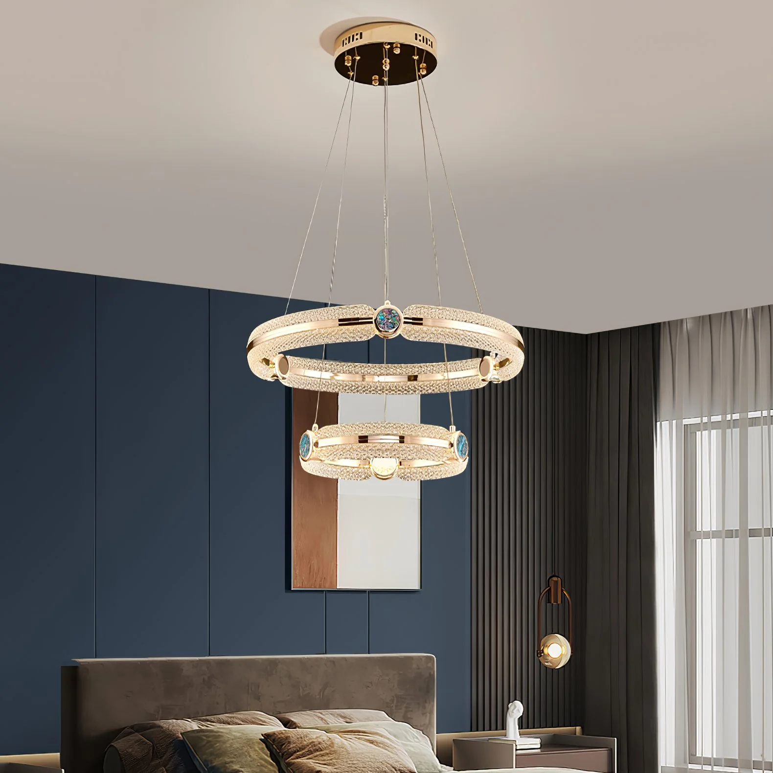 Creative Ring Chandelier - Image 15
