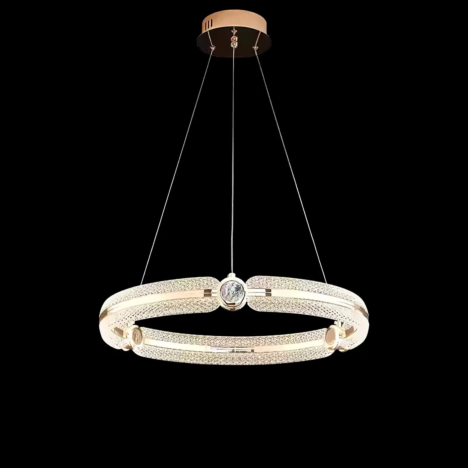 Creative Ring Chandelier - Image 16