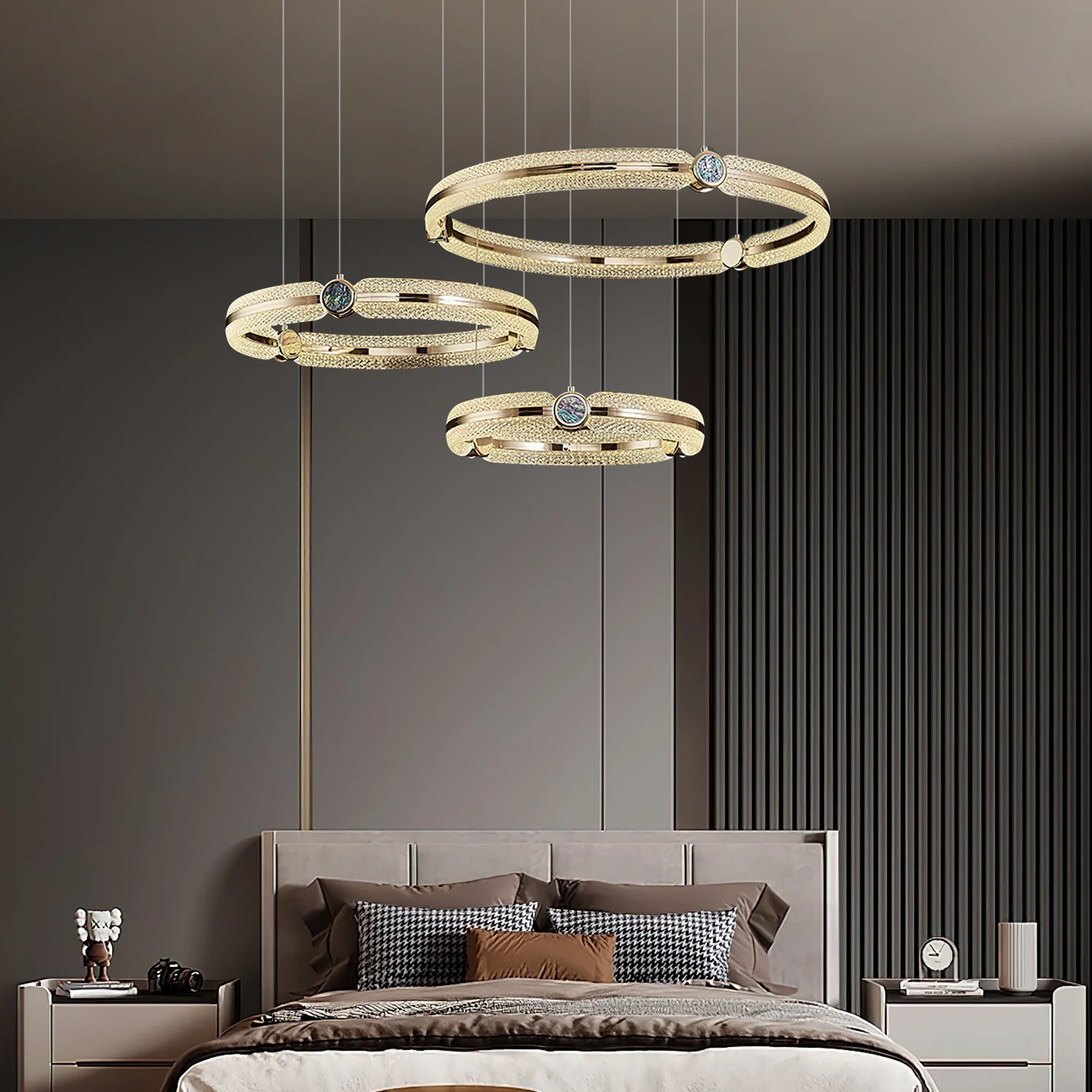 Creative Ring Chandelier - Image 23