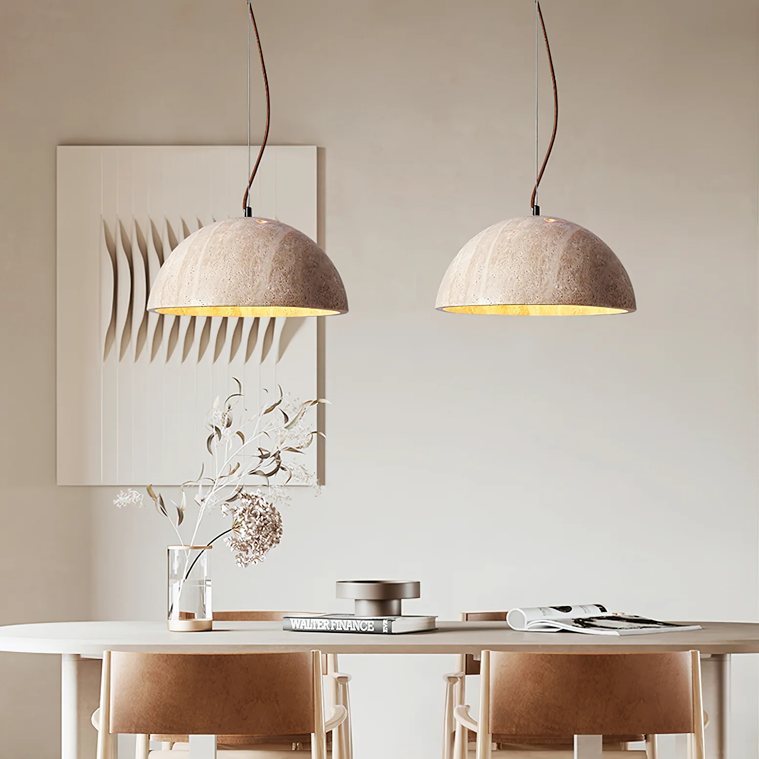 Crescent Glow Pendant Lamp - Image 18