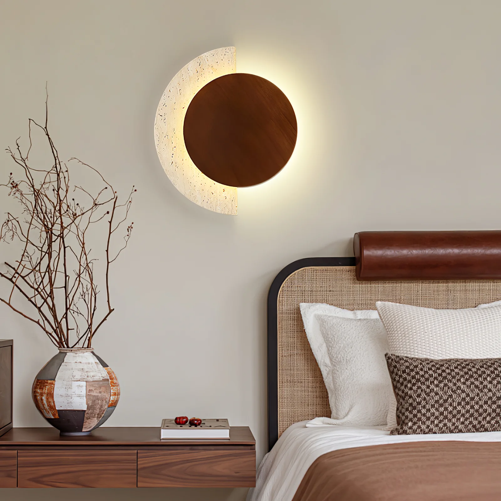 Crescent Halo Wall Sconce - Image 2