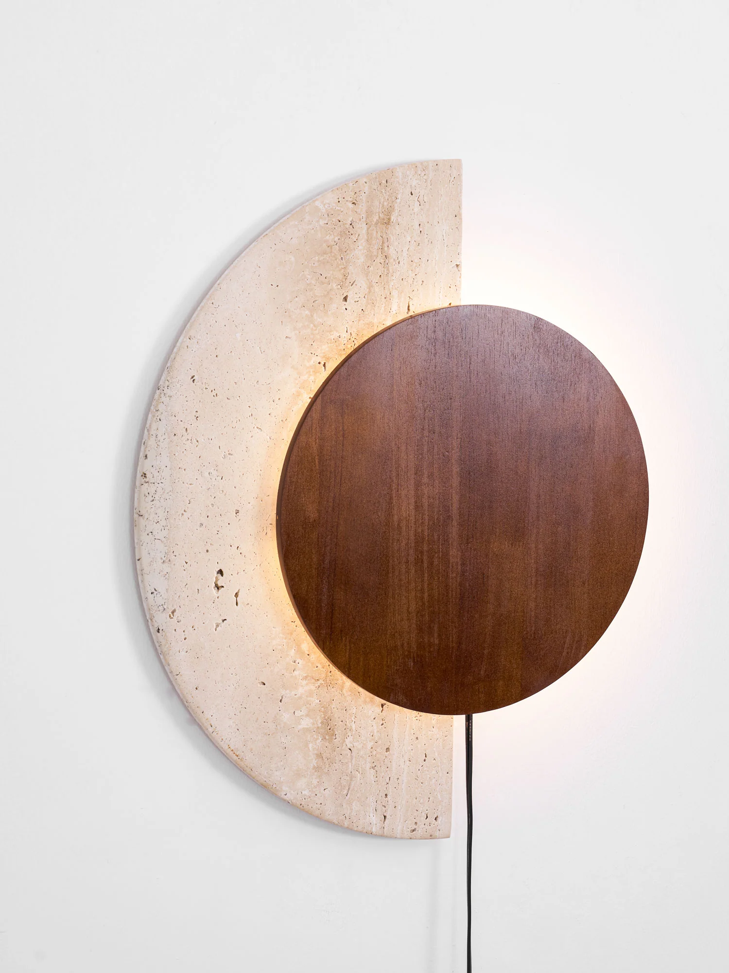 Crescent Halo Plug-in Wall Sconce - Image 18
