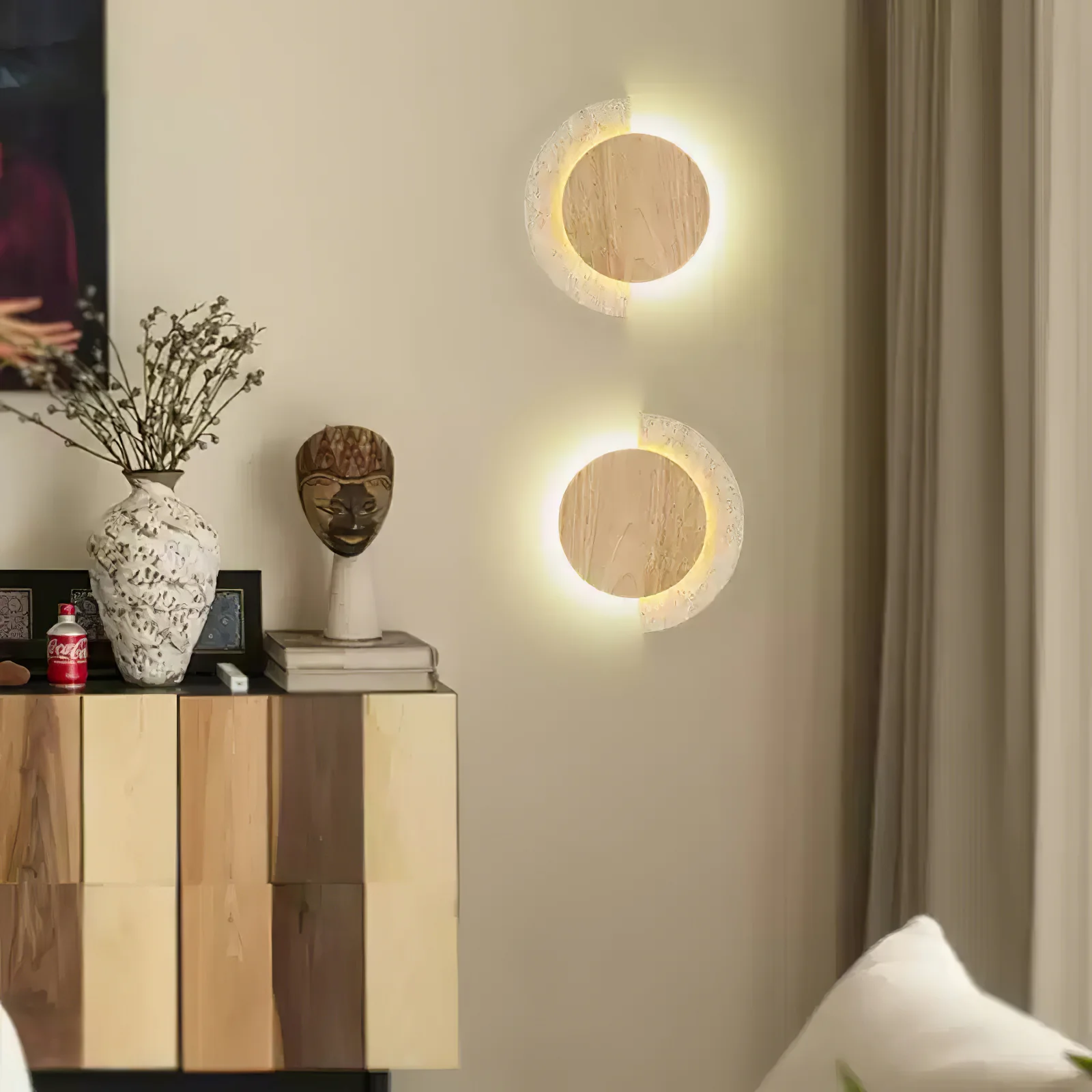 Crescent Halo Wall Sconce - Image 16