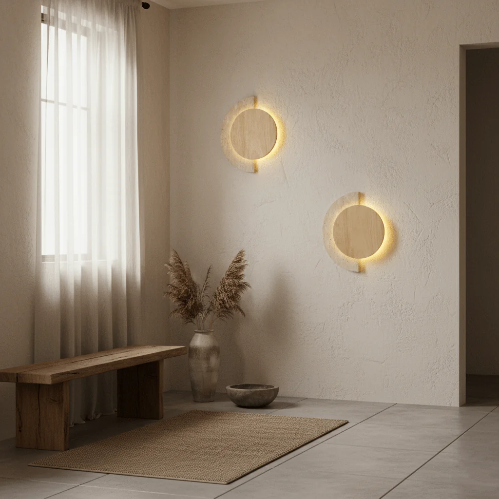 Crescent Halo Wall Sconce - Image 6