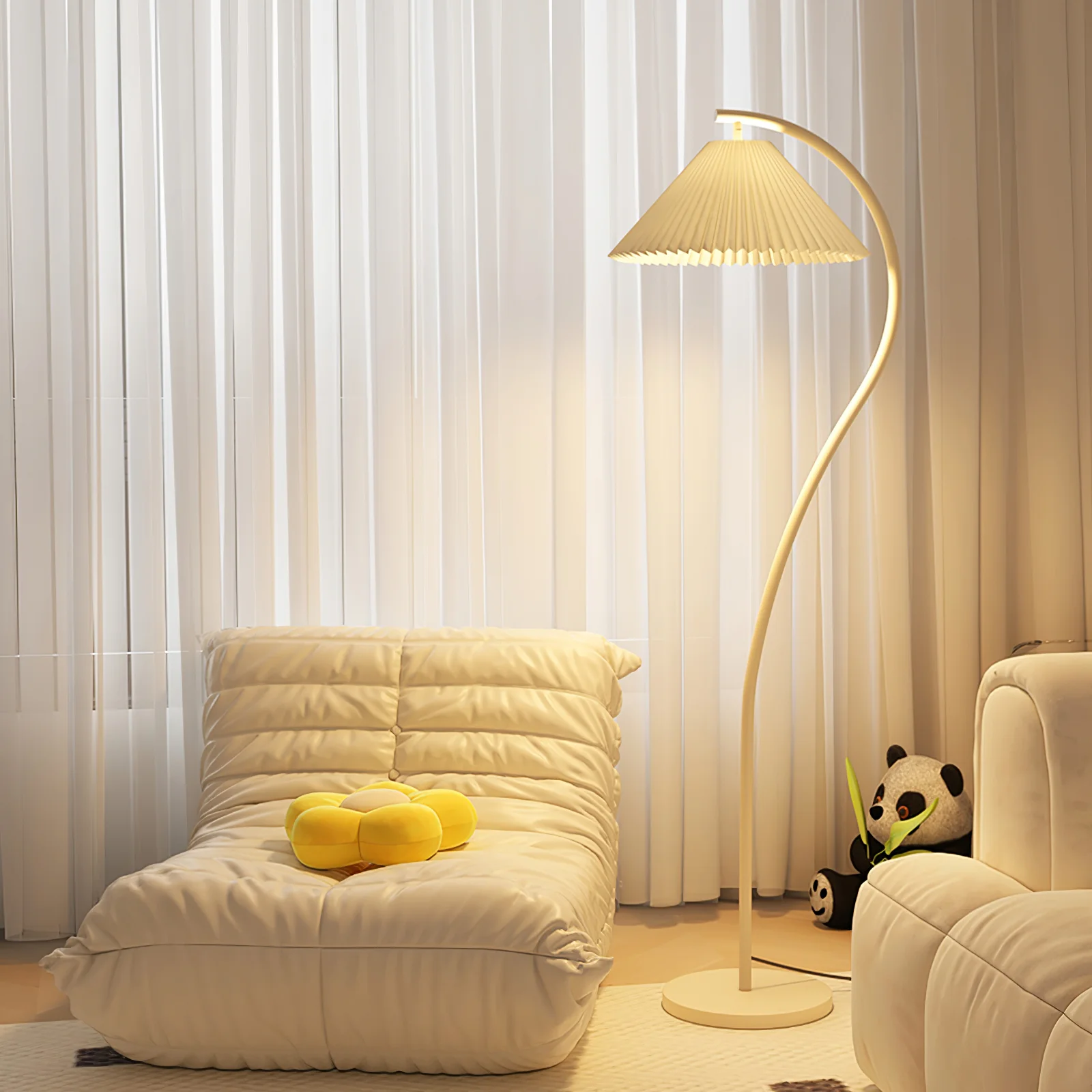 Crescini Pleated Floor Lamp - Image 11
