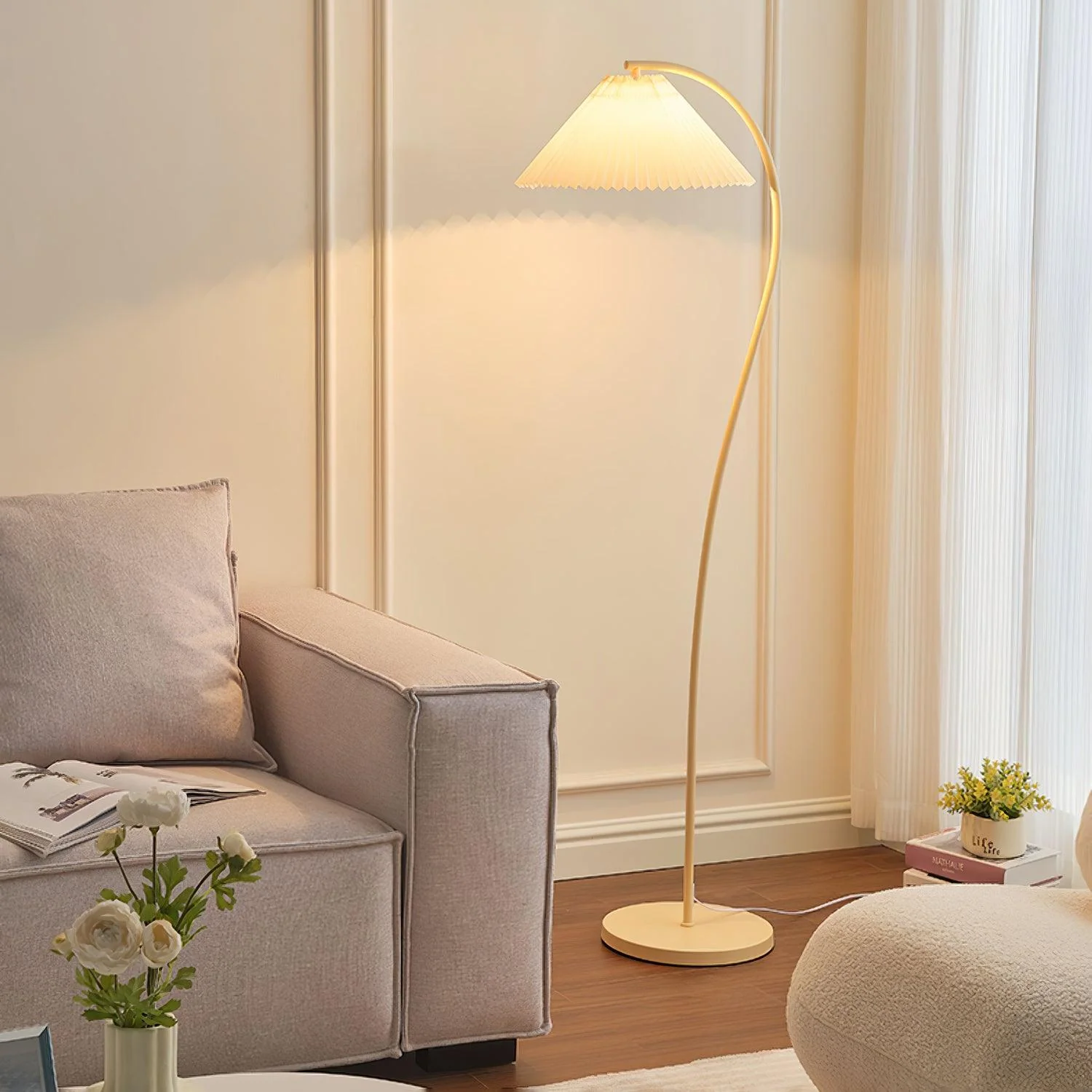 Crescini Pleated Floor Lamp - Image 16