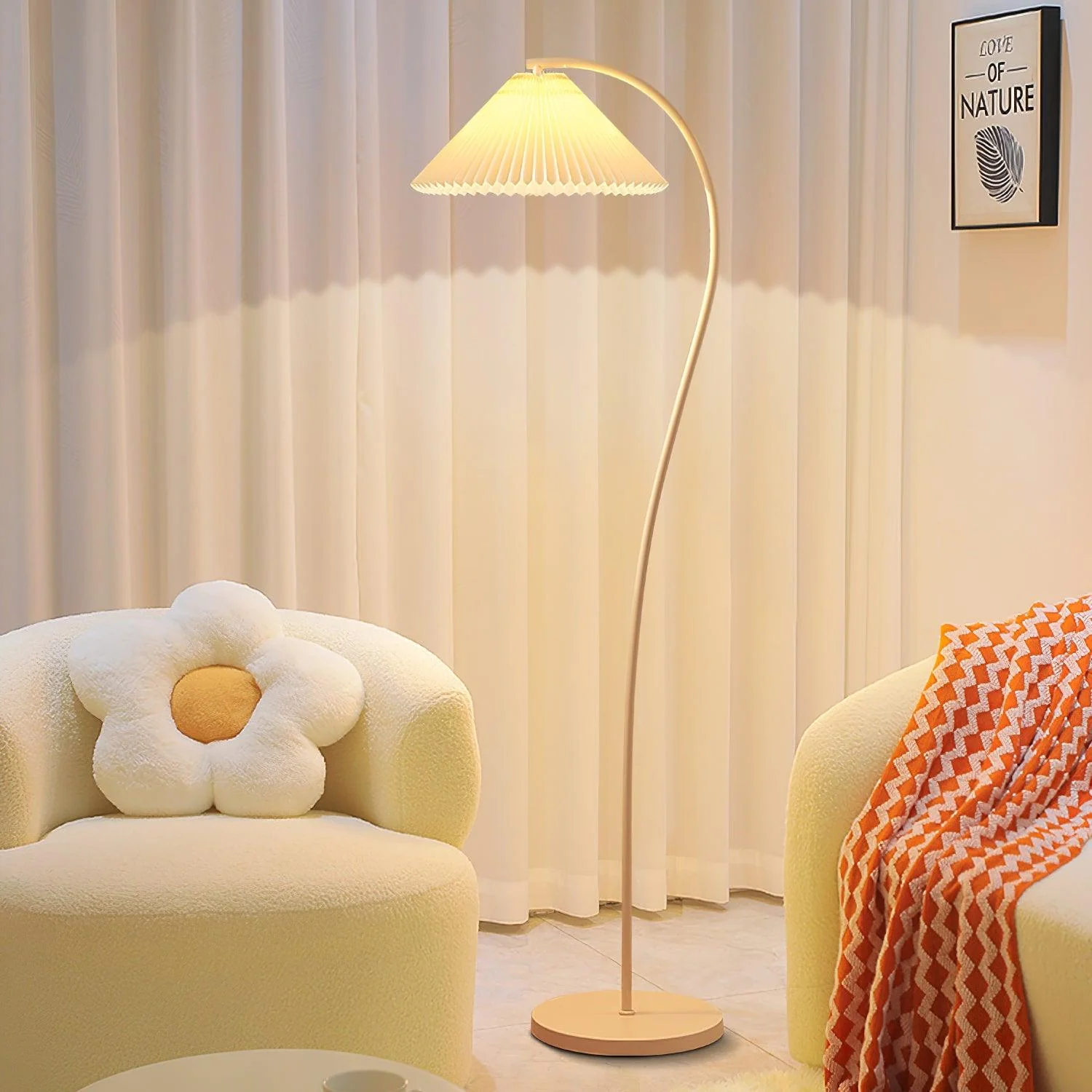 Crescini Pleated Floor Lamp - Image 19