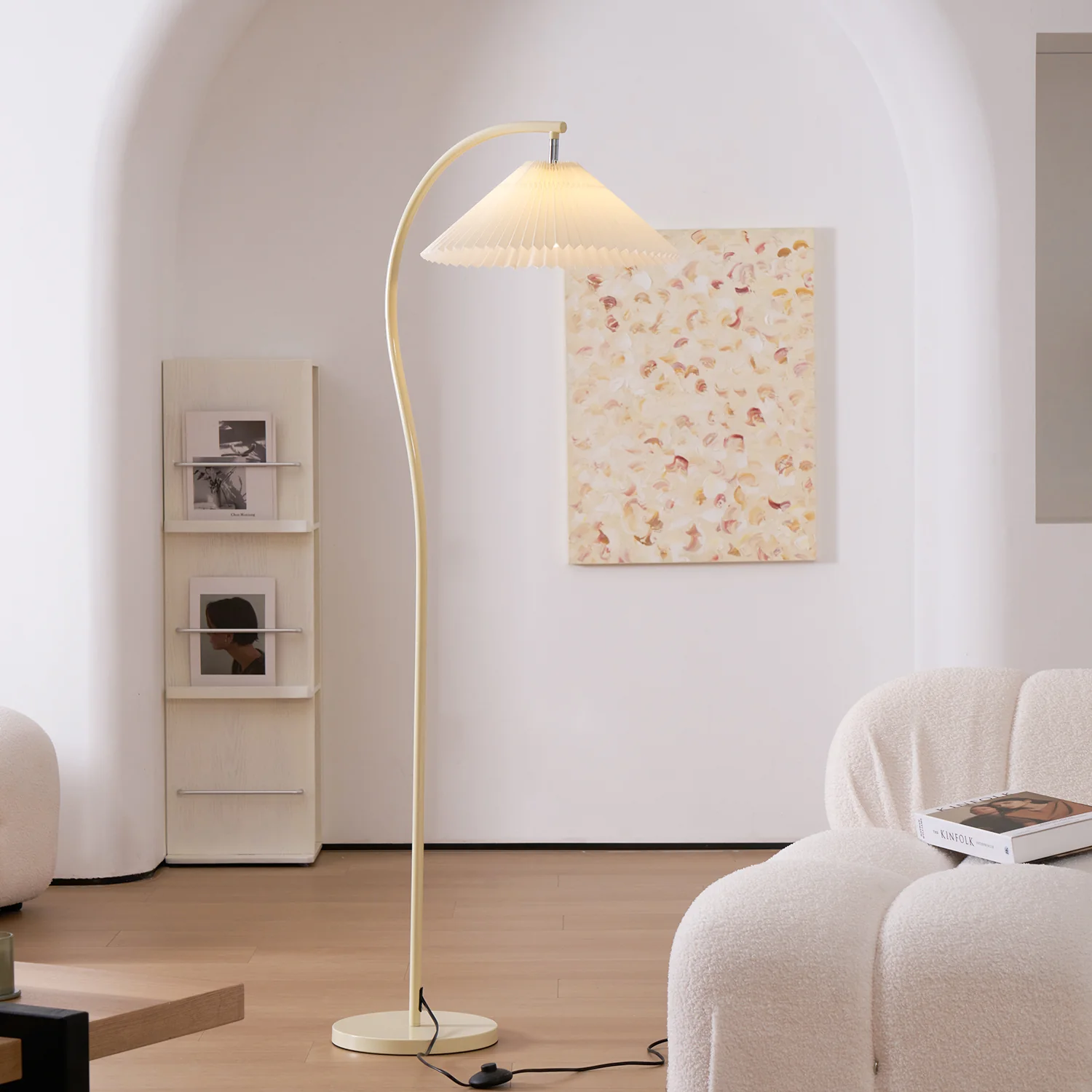 Crescini Pleated Floor Lamp - Image 2