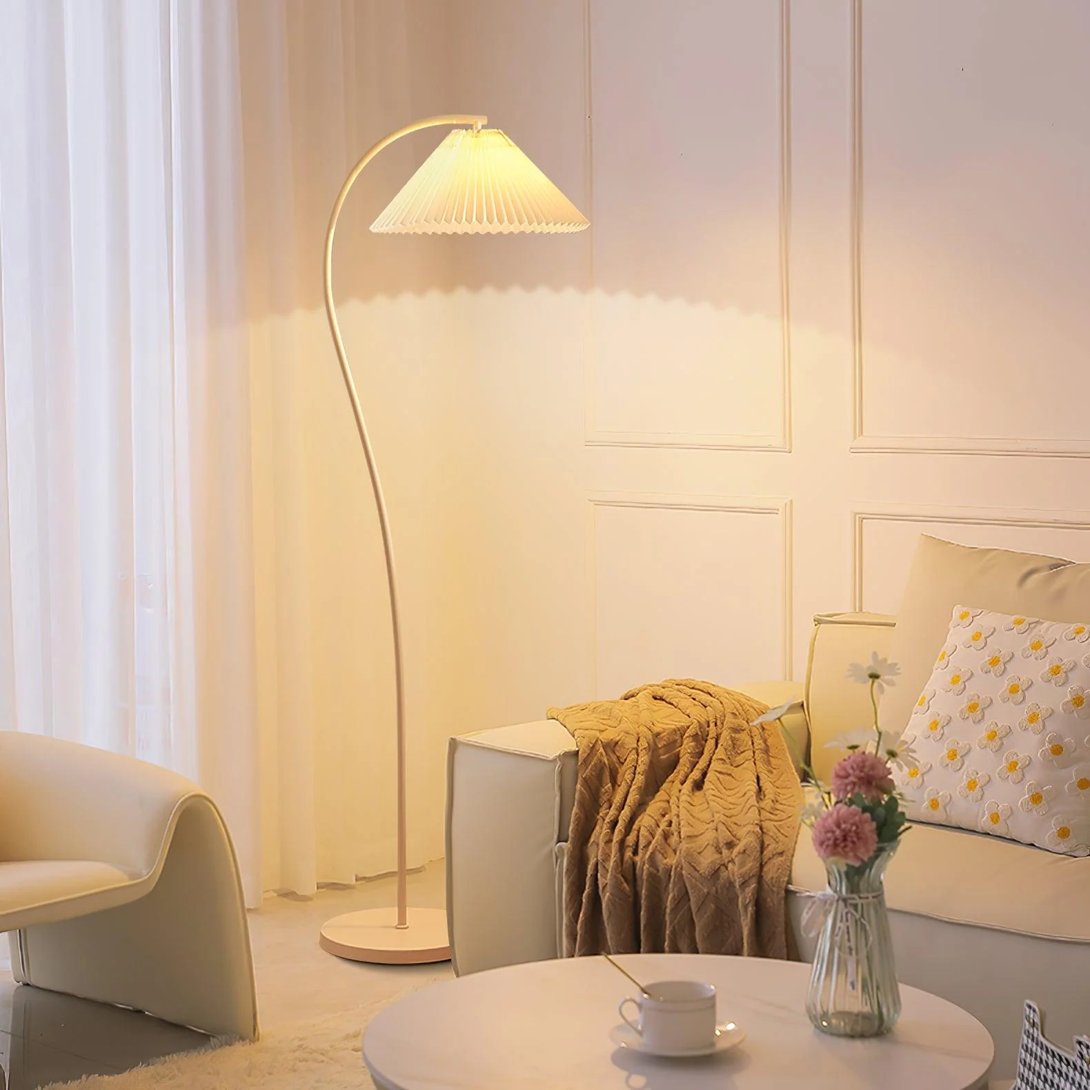 Crescini Pleated Floor Lamp - Image 20