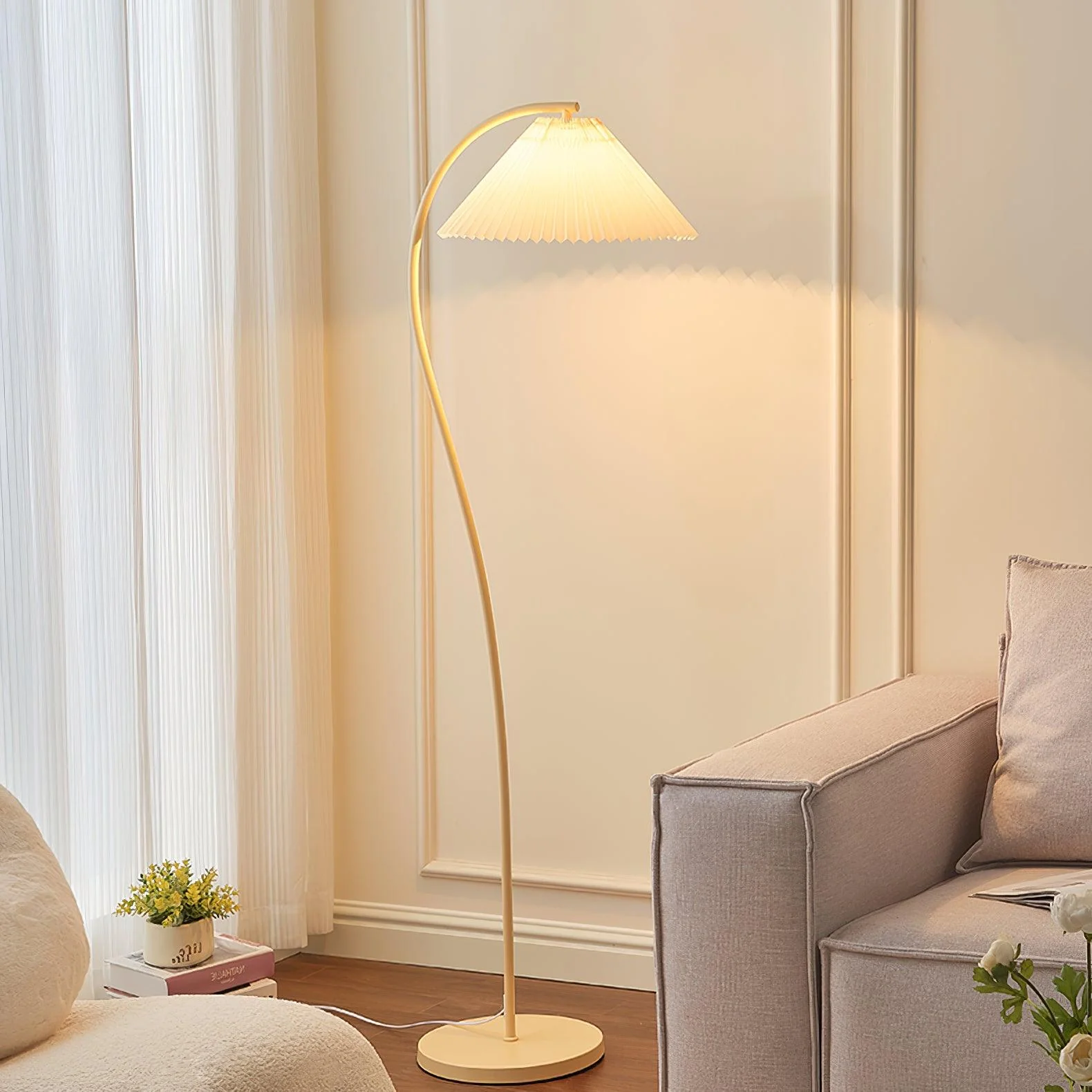 Crescini Pleated Floor Lamp - Image 25