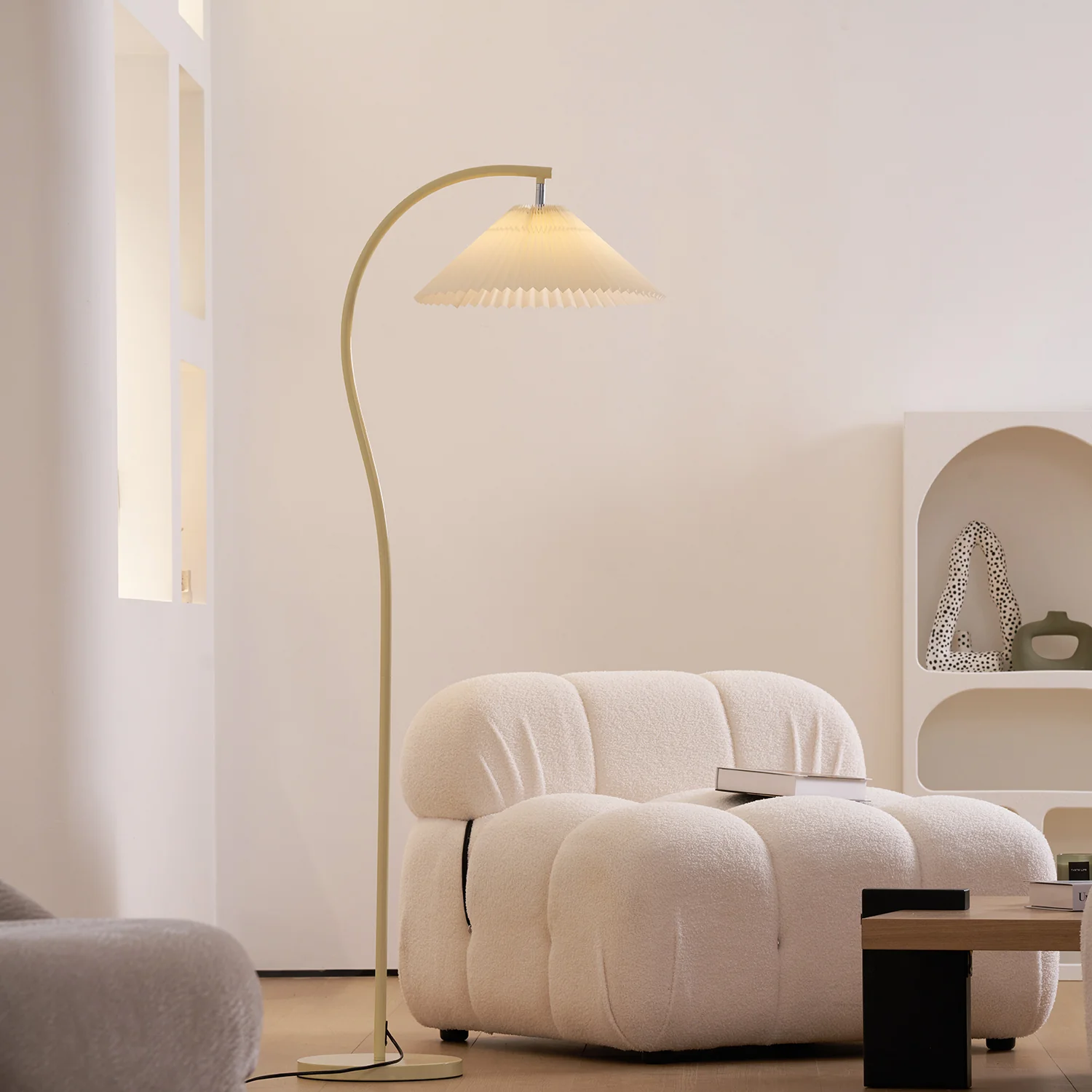 Crescini Pleated Floor Lamp - Image 3