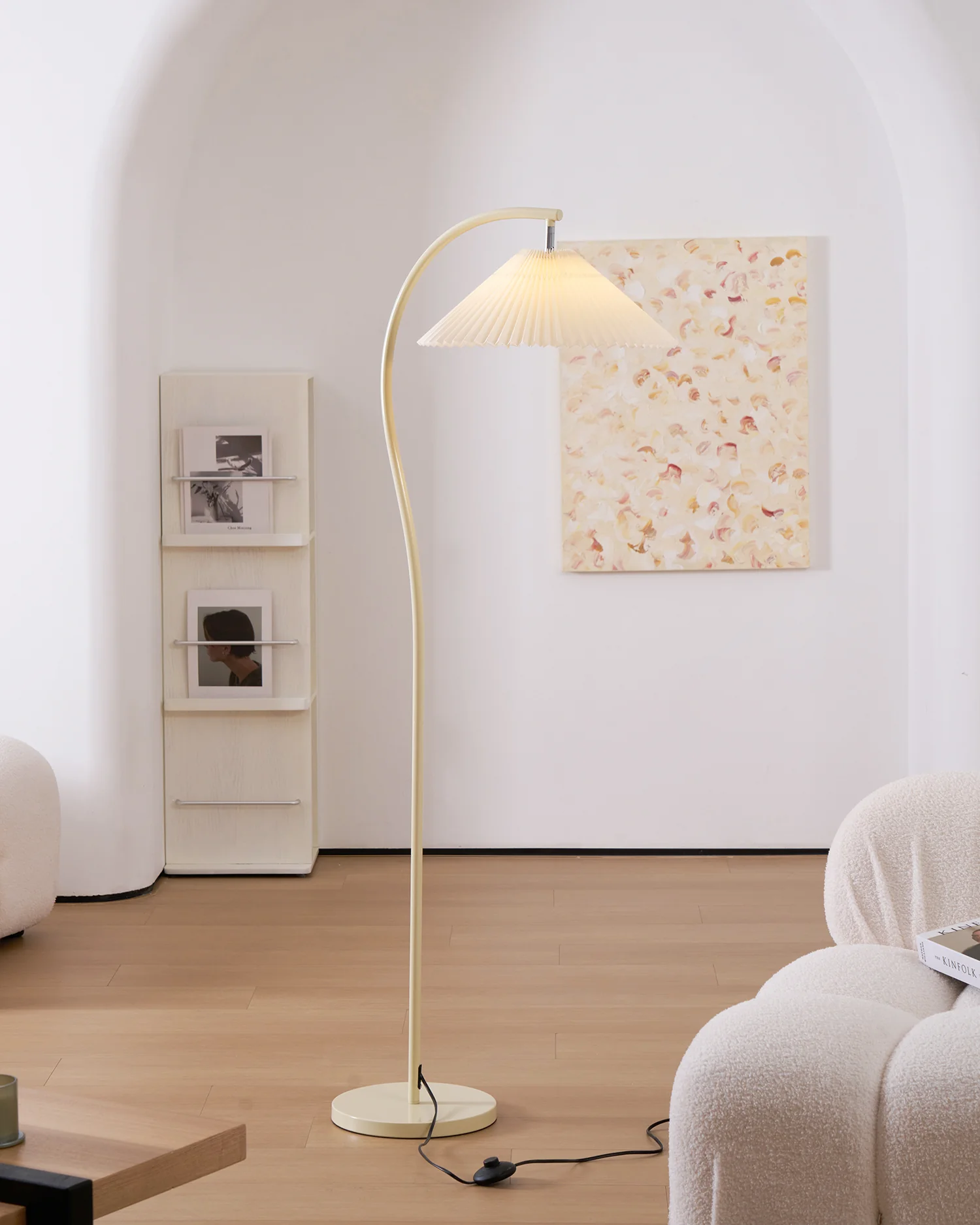 Crescini Pleated Floor Lamp - Image 4