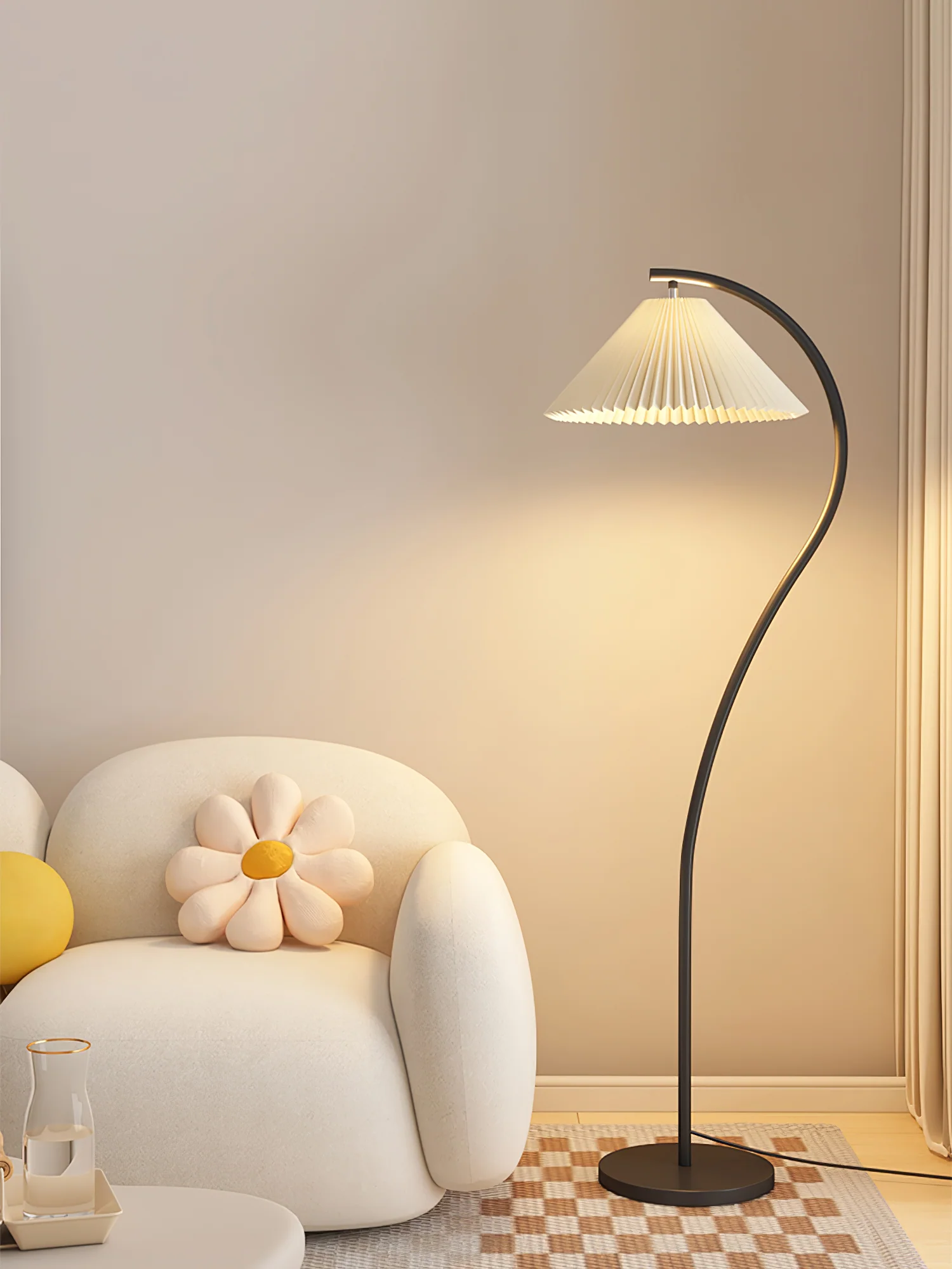 Crescini Pleated Floor Lamp - Image 57