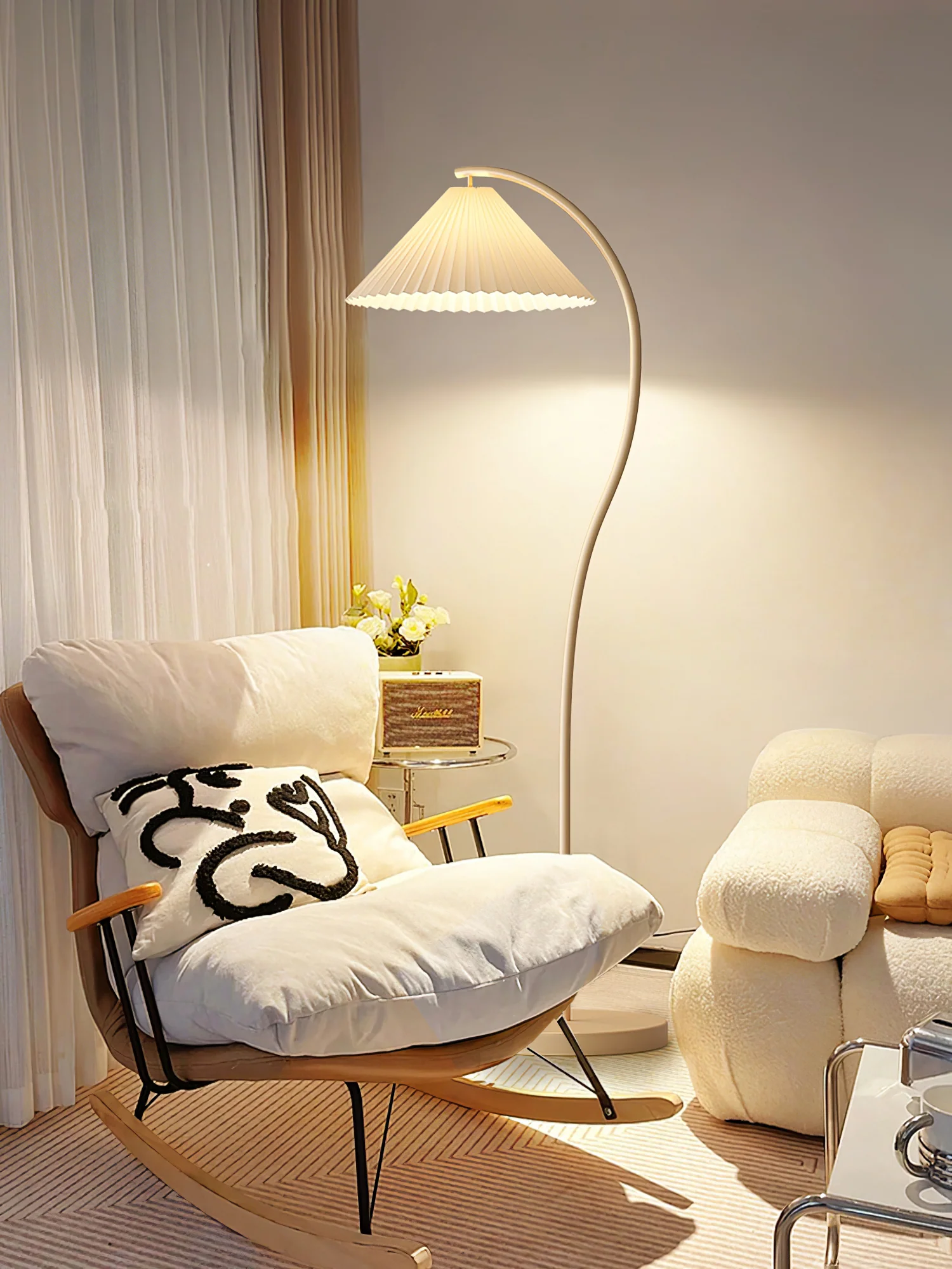 Crescini Pleated Floor Lamp - Image 58