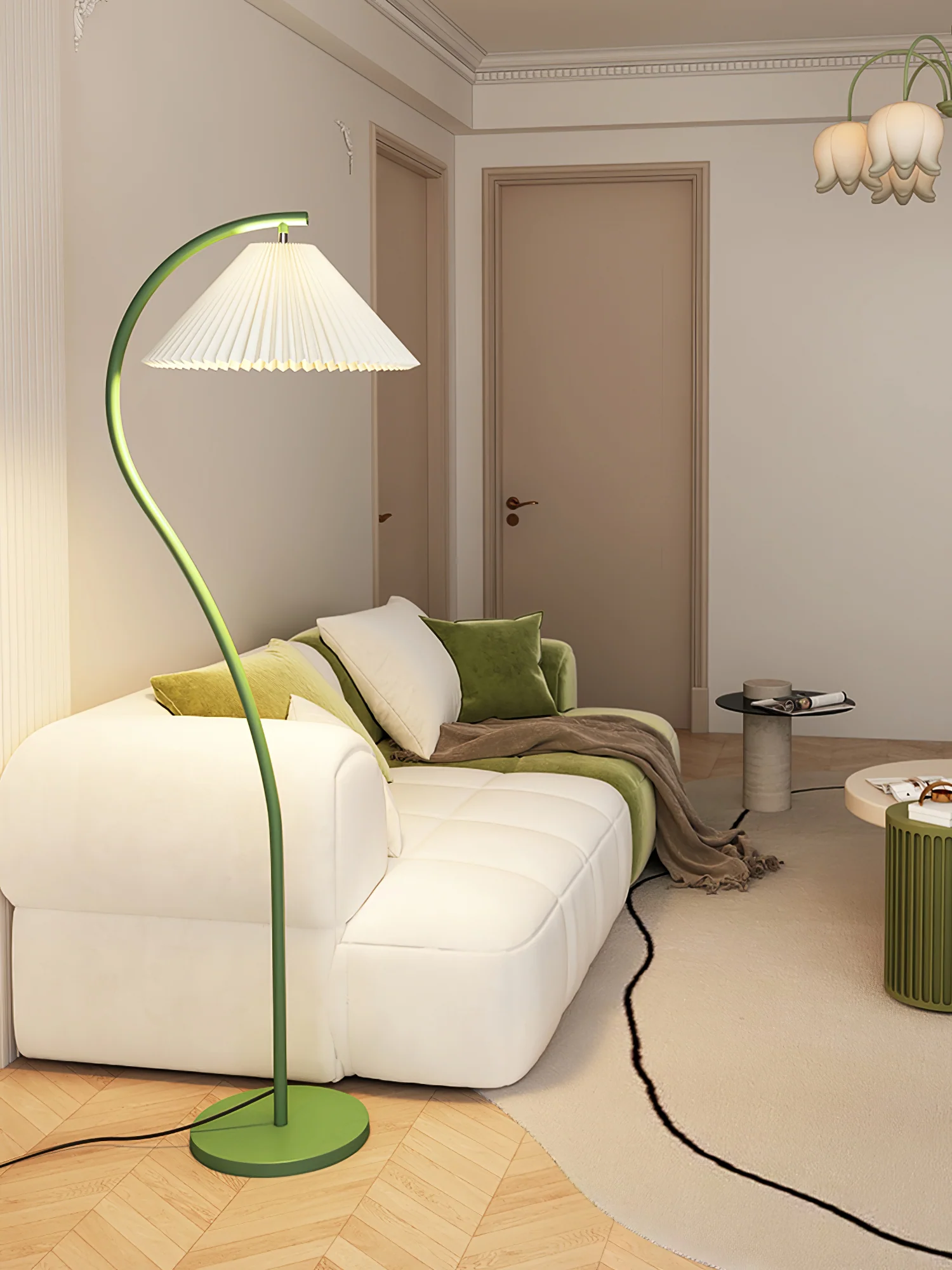 Crescini Pleated Floor Lamp - Image 62