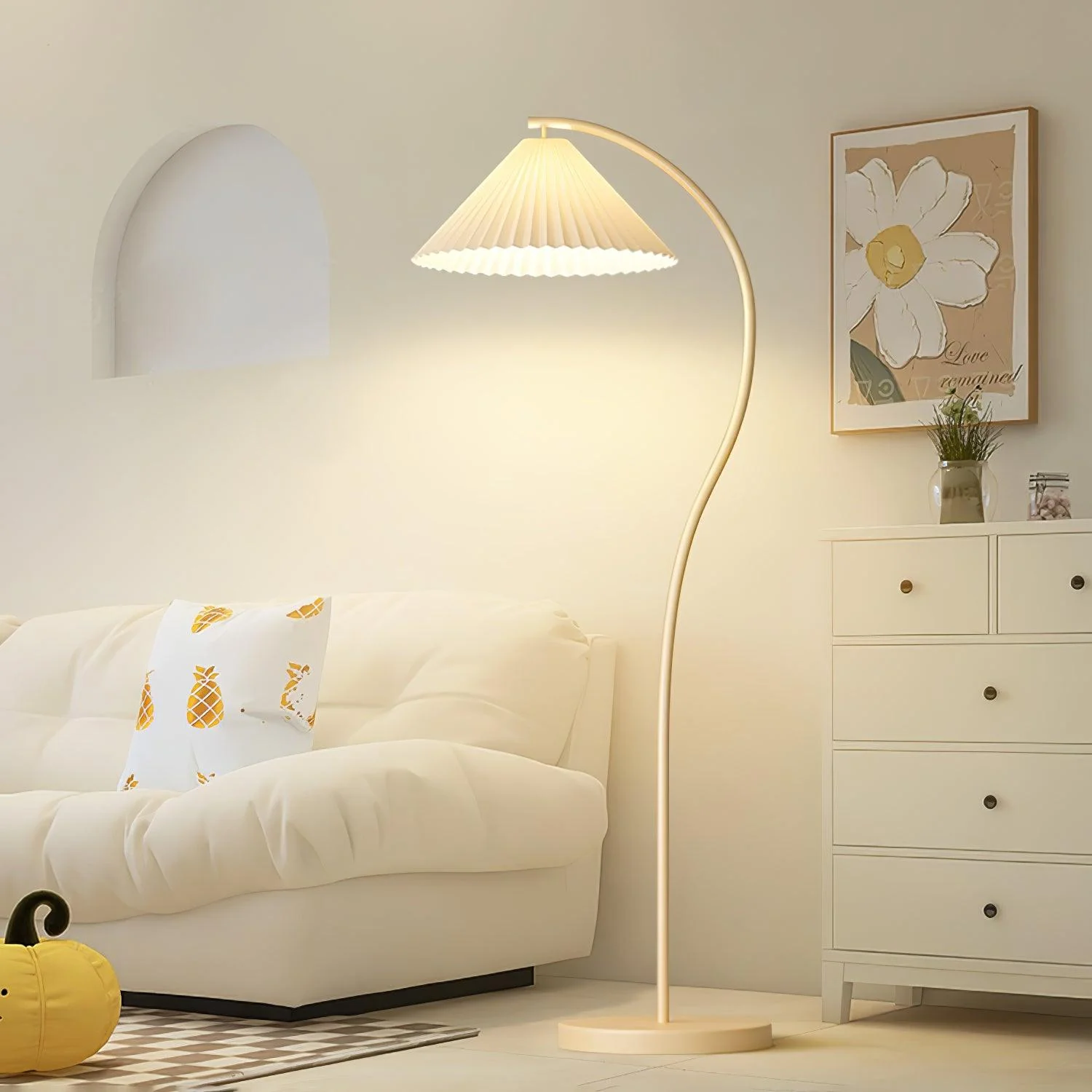 Crescini Pleated Floor Lamp - Image 7