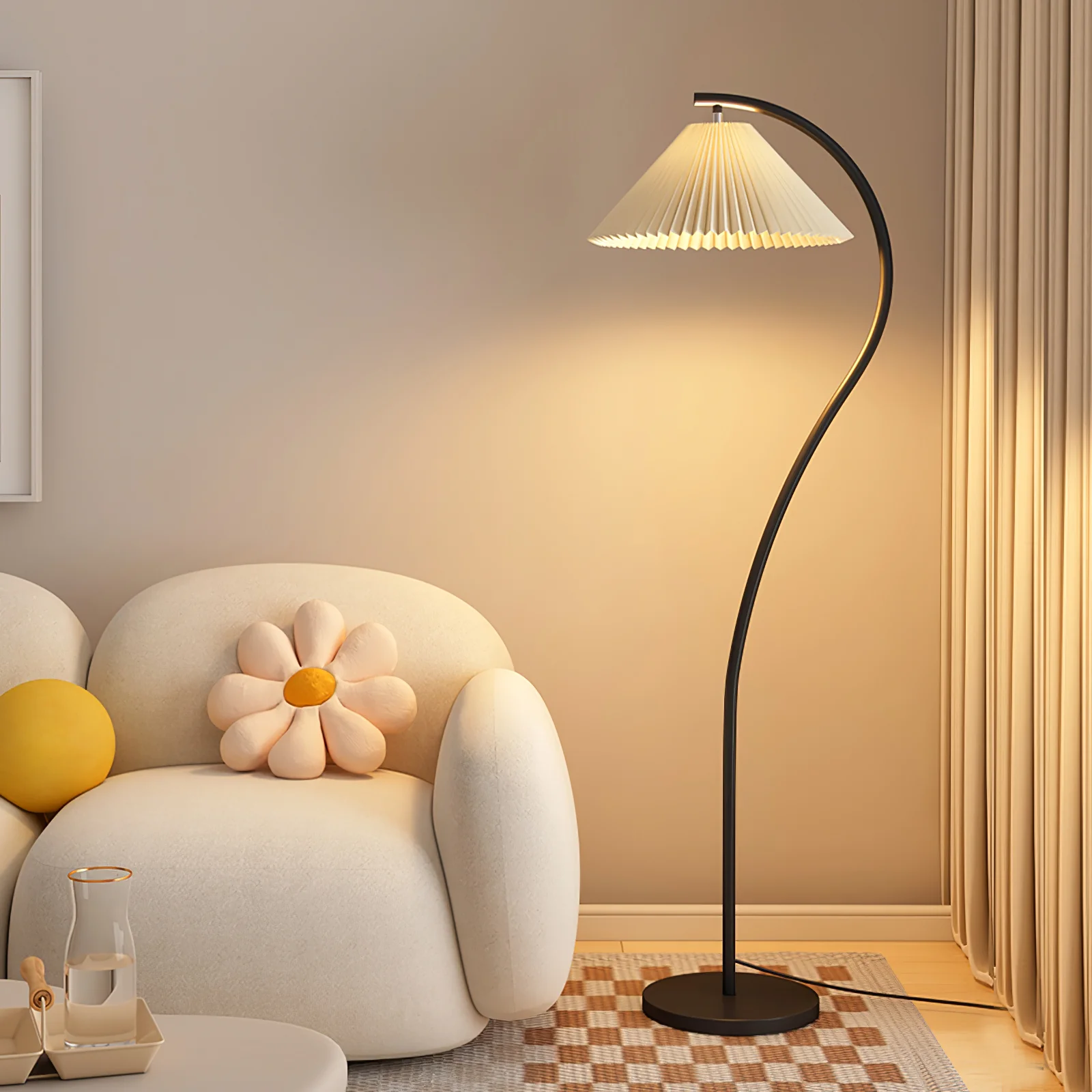 Crescini Pleated Floor Lamp - Image 9