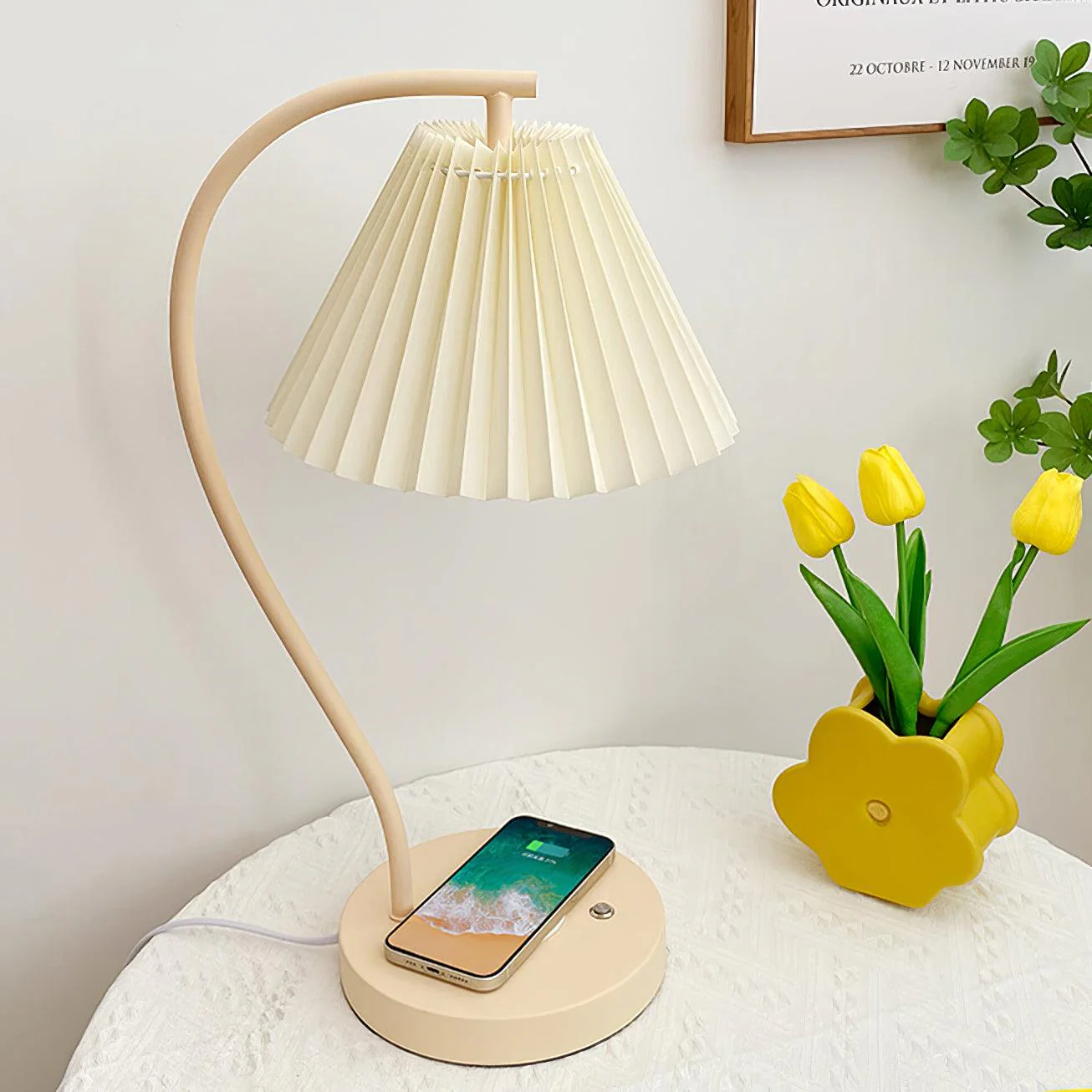 Crescini Pleated Table Lamp - Image 14