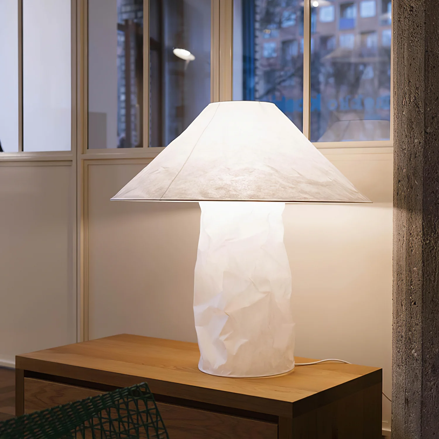 Crinkle Paper Table Lamp - Image 10