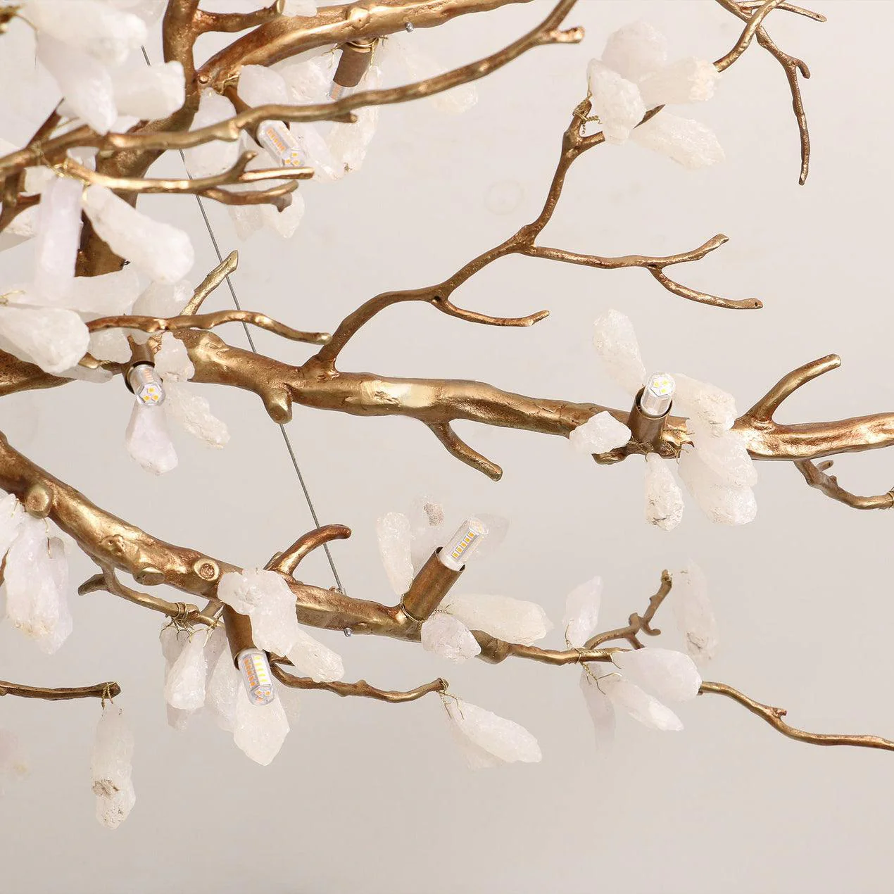Crushed Natural Stone Chandelier - Image 8