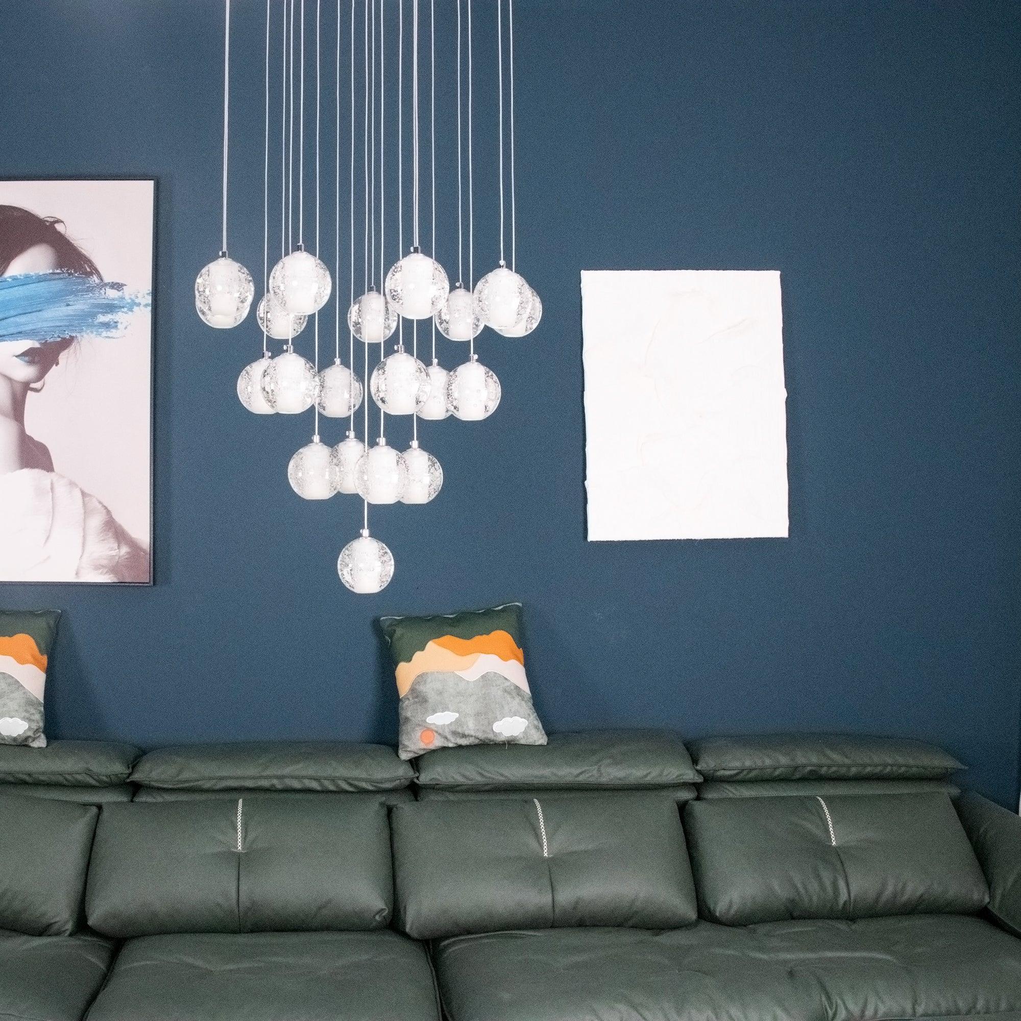 Crystal Bubbles Balls Pendant Lamp - Image 10