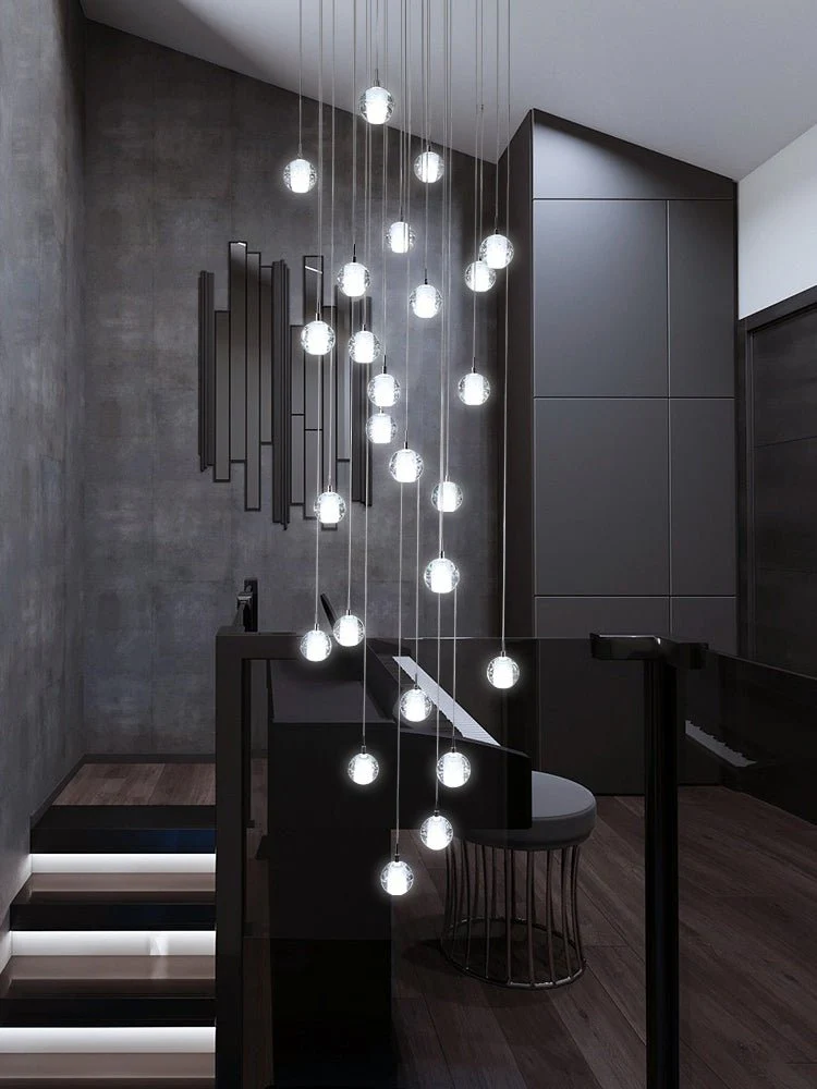 Crystal Bubbles Balls Pendant Lamp - Image 15