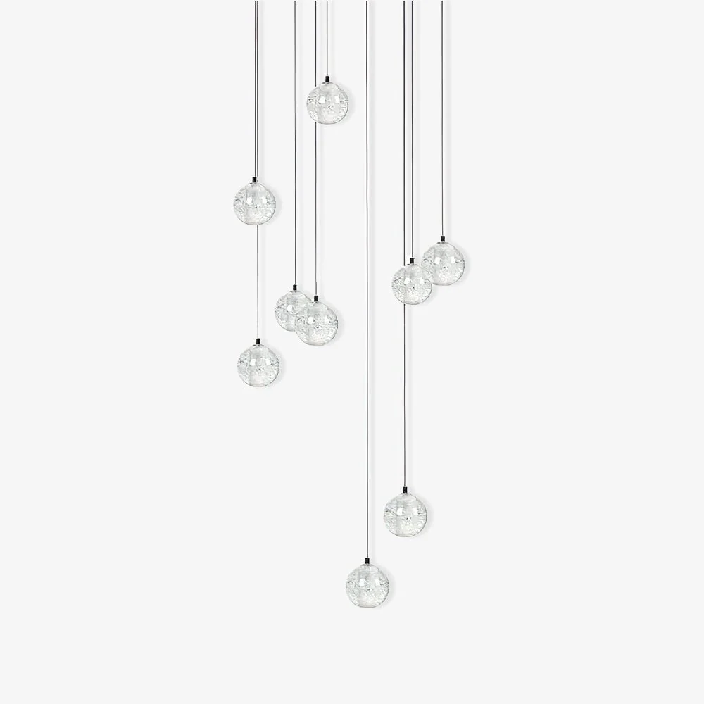 Crystal Bubbles Balls Pendant Lamp - Image 20