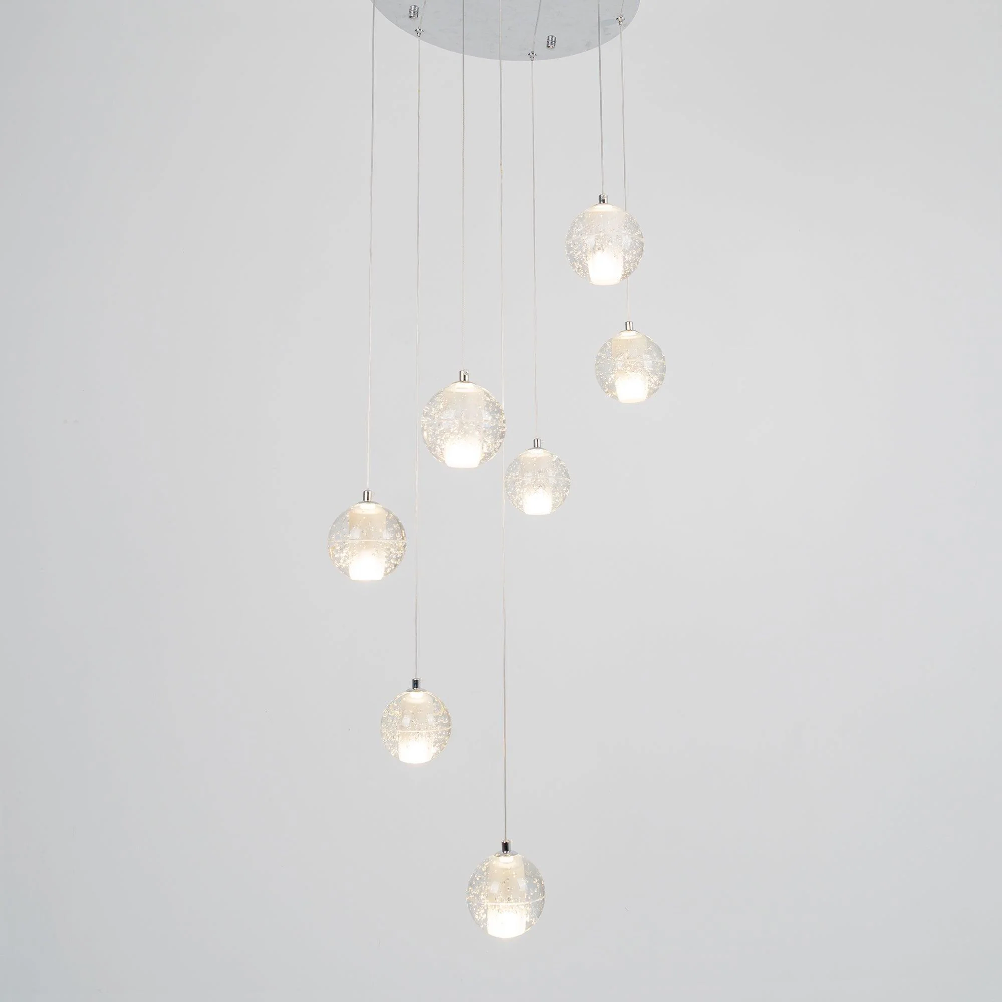 Crystal Bubbles Balls Pendant Lamp - Image 24