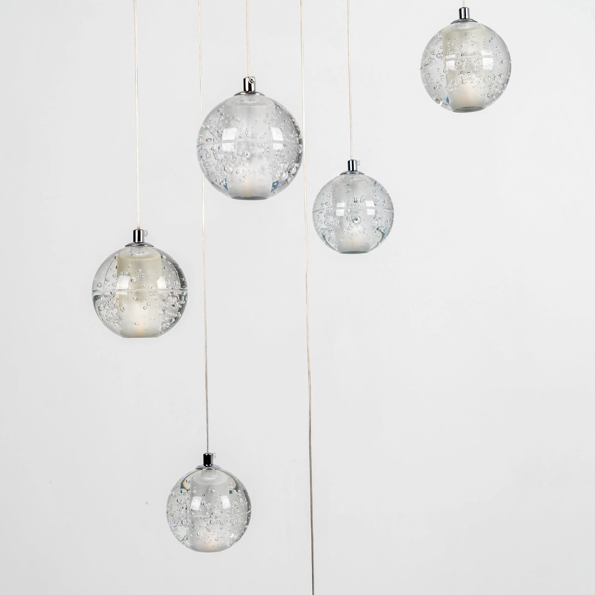 Crystal Bubbles Balls Pendant Lamp - Image 28