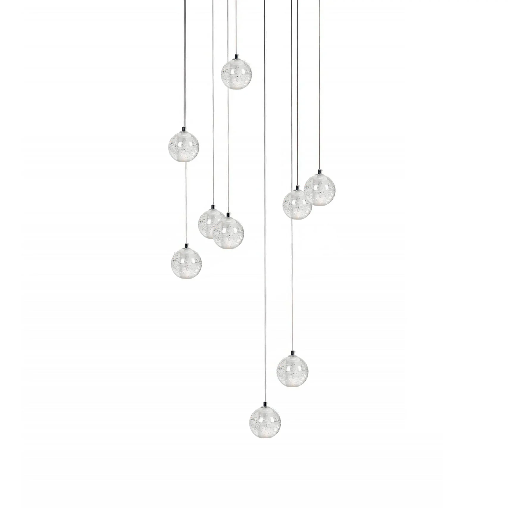 Crystal Bubbles Balls Pendant Lamp - Image 35