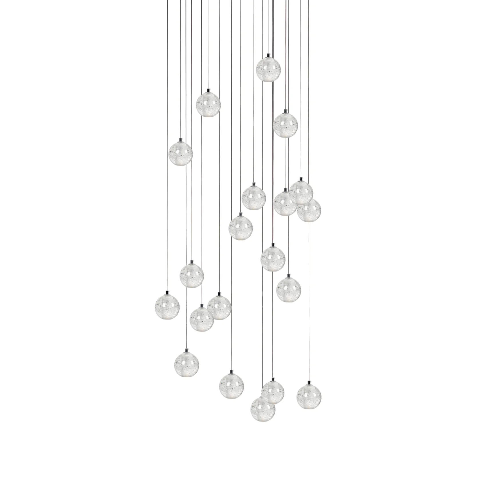 Crystal Bubbles Balls Pendant Lamp - Image 38
