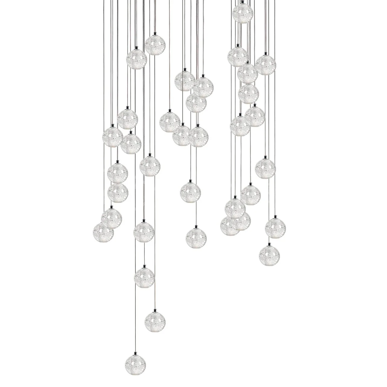 Crystal Bubbles Balls Pendant Lamp - Image 40