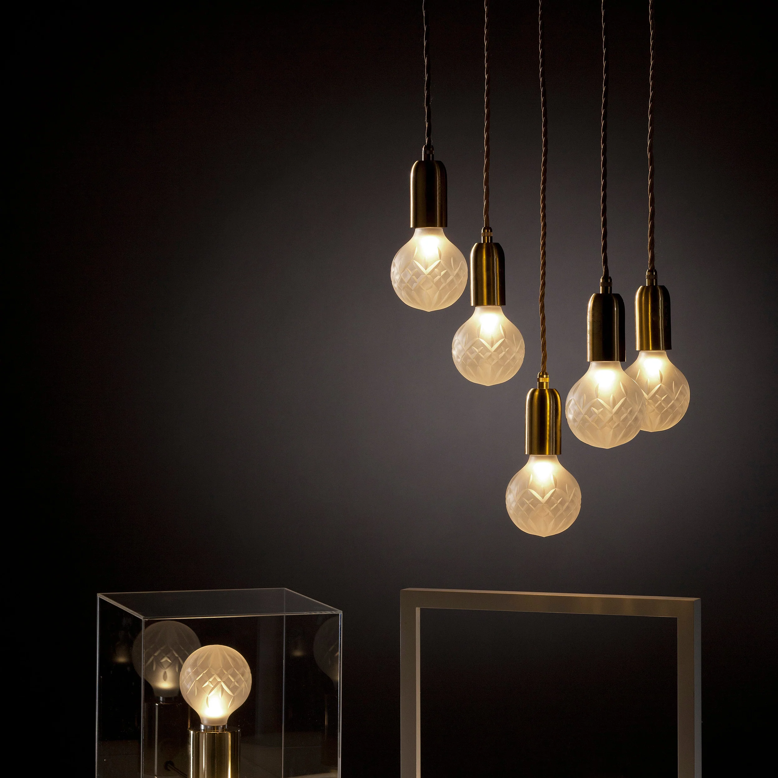 Crystal Bulb LED Pendant Lamp - Image 69