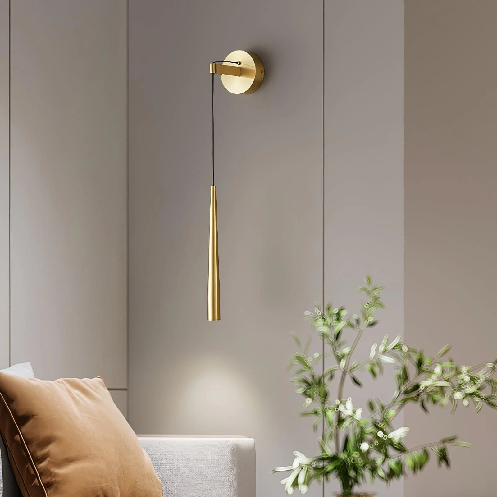 Crystal Conical Wall Lamp - Image 4