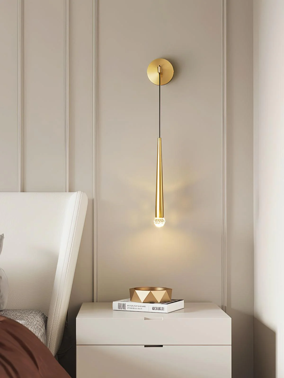 Crystal Conical Wall Lamp - Image 6