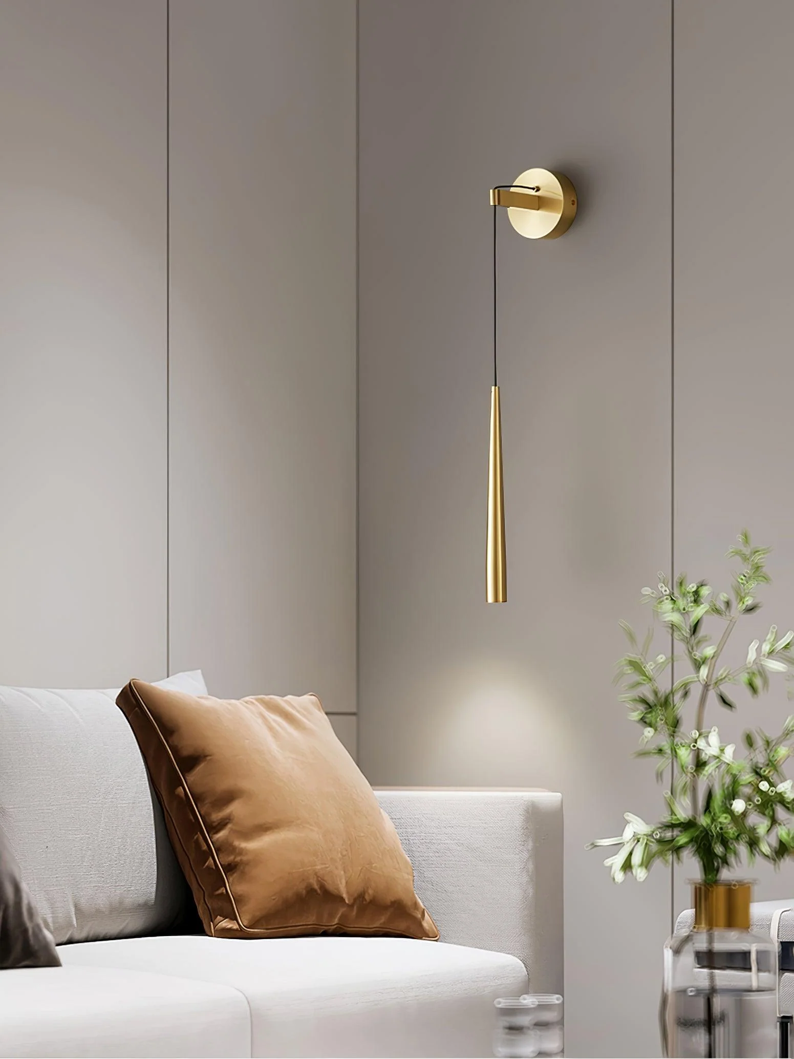 Crystal Conical Wall Lamp - Image 7