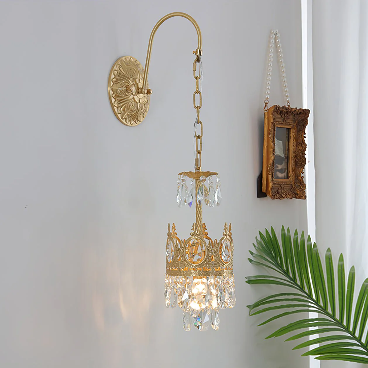 Crystal Crown Wall Light - Image 14