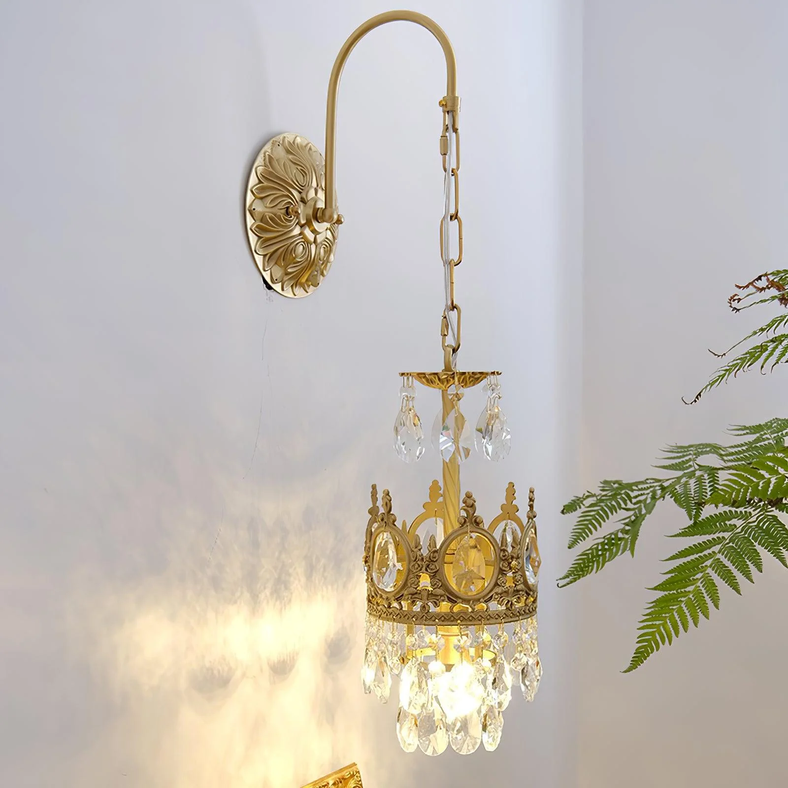 Crystal Crown Wall Light - Image 19