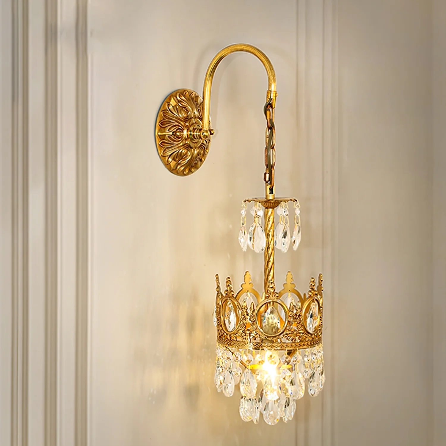 Crystal Crown Wall Light - Image 31