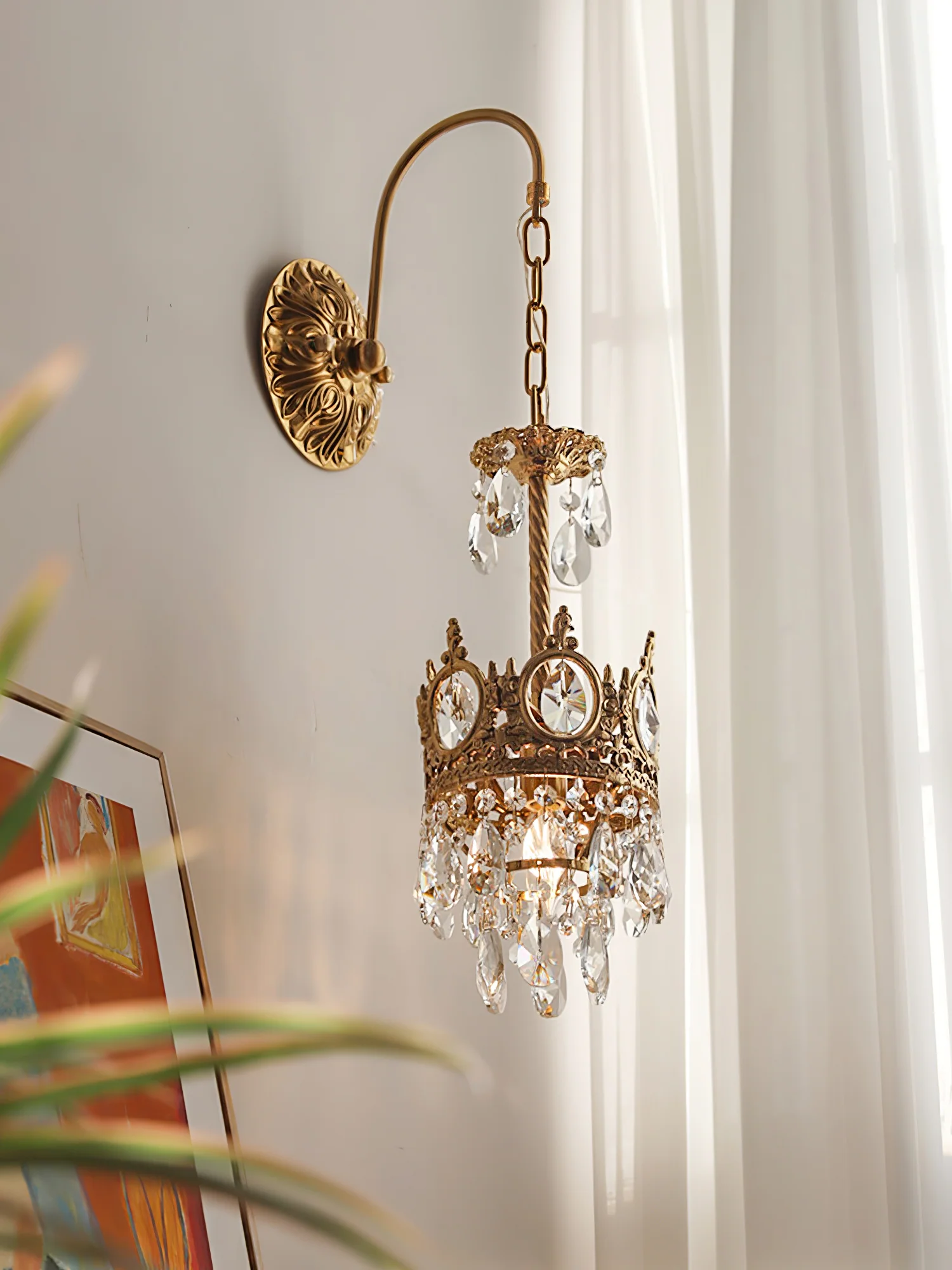 Crystal Crown Wall Light - Image 33
