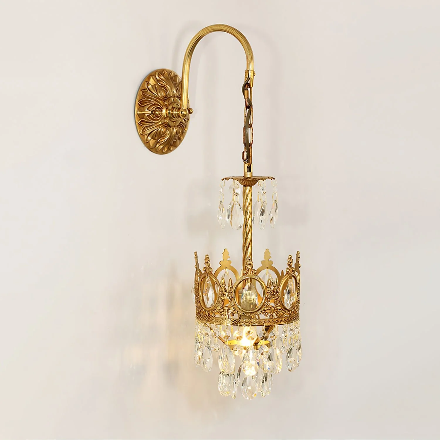Crystal Crown Wall Light - Image 6