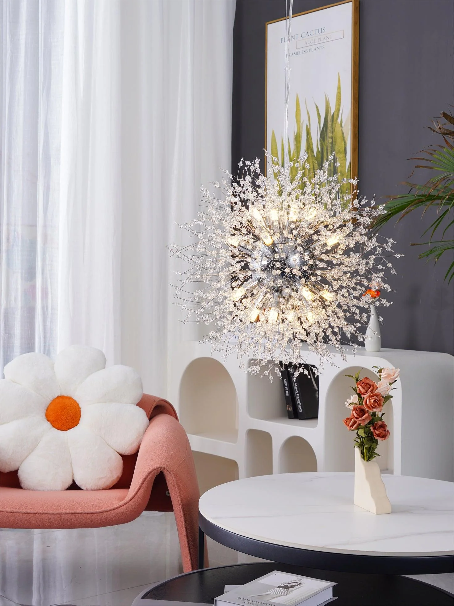 Crystal Dandelion Chandelier - Image 21