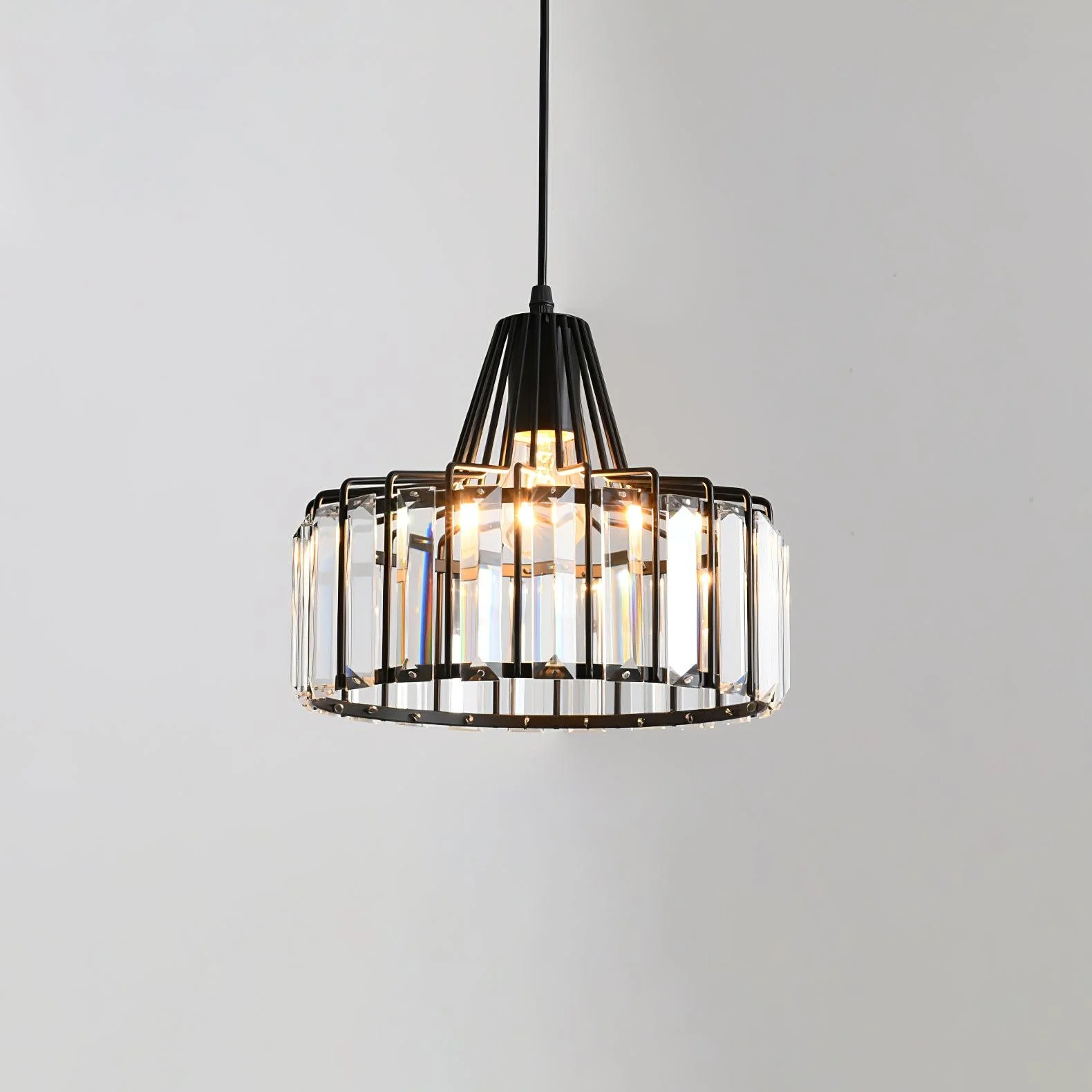 Crystal Drum Pendant Lamp - Image 12