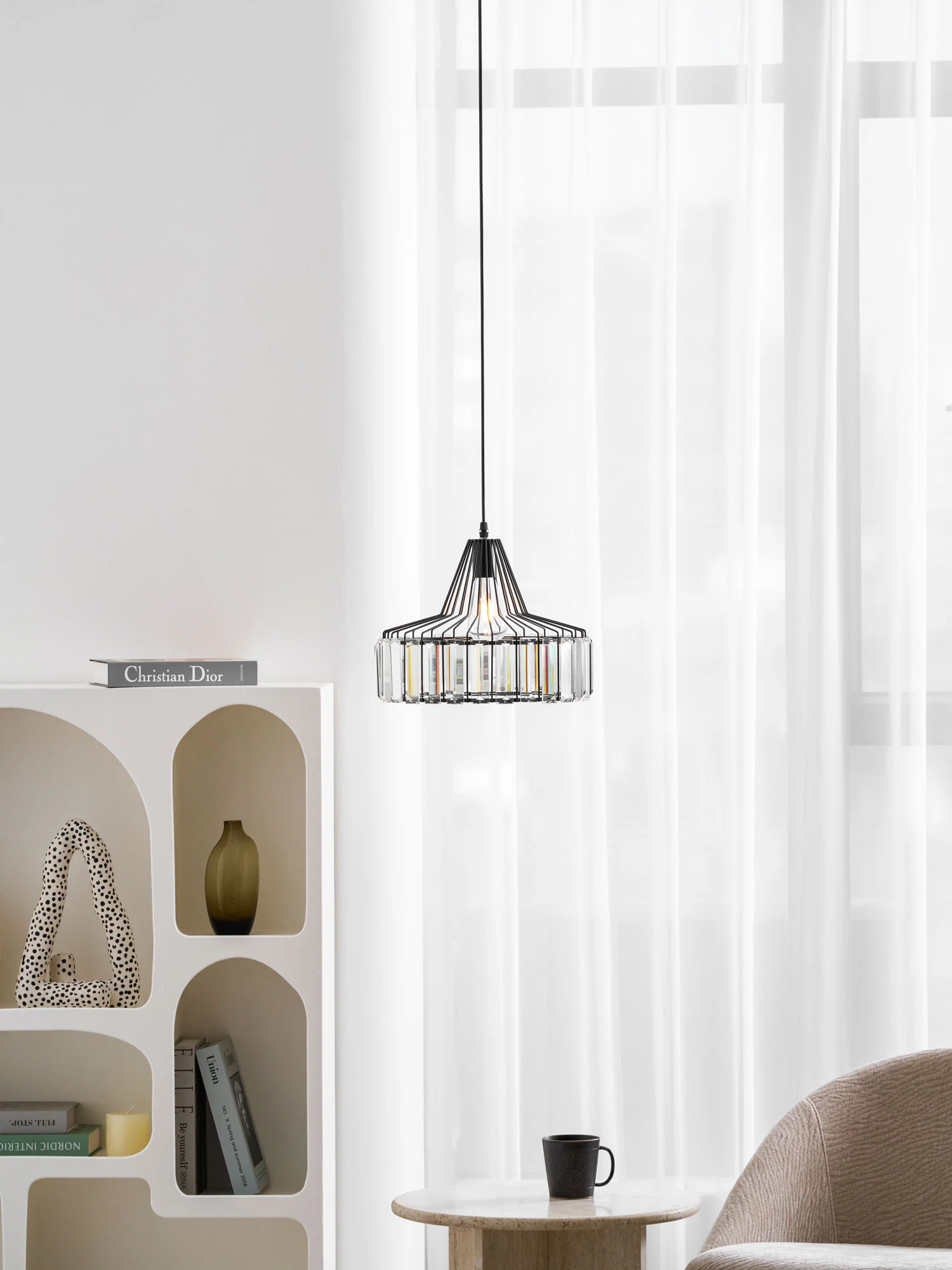 Crystal Drum Pendant Lamp - Image 50