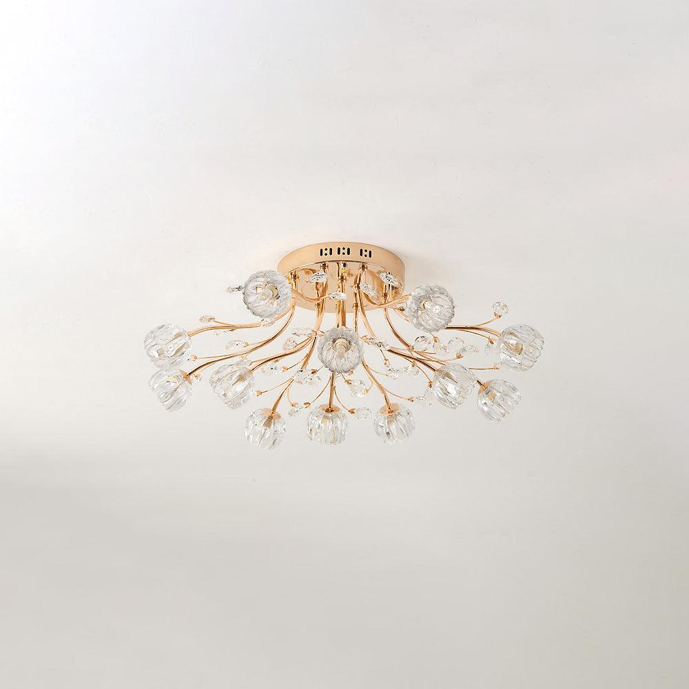 Crystal Flower Ceiling Light - Image 19