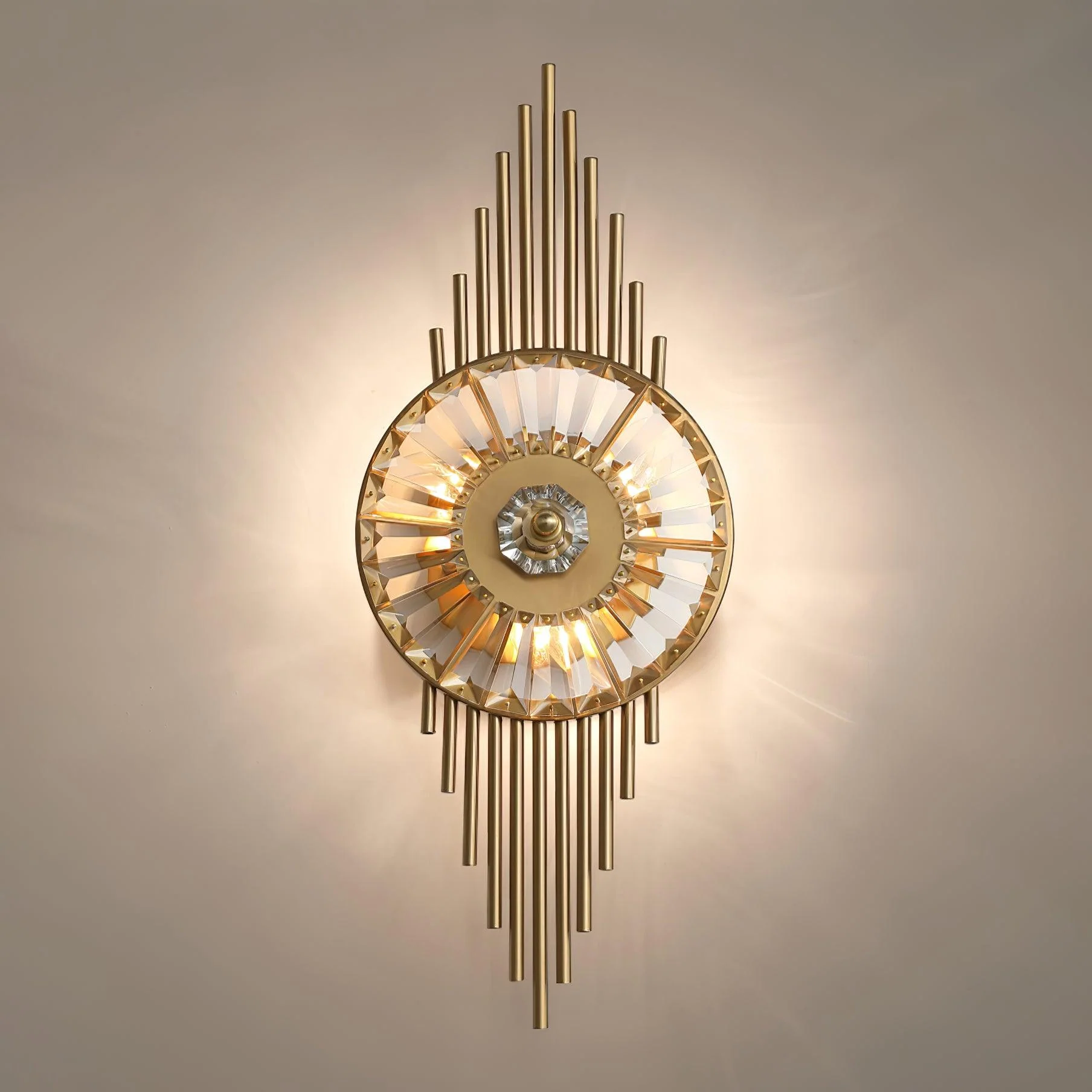 Crystal Gear Gold Wall Light - Image 14