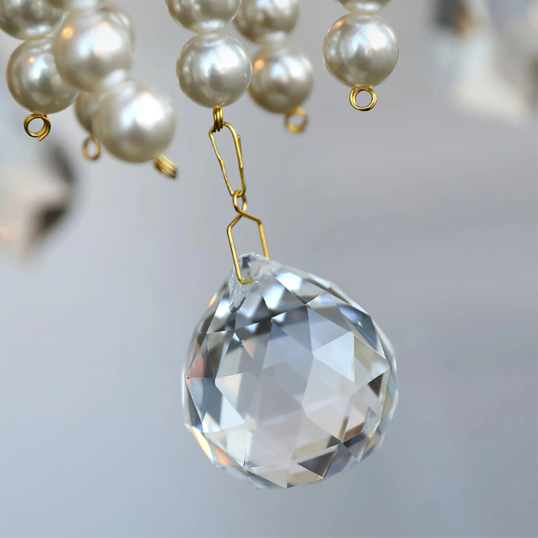 Crystal Pearl Chandelier - Image 27